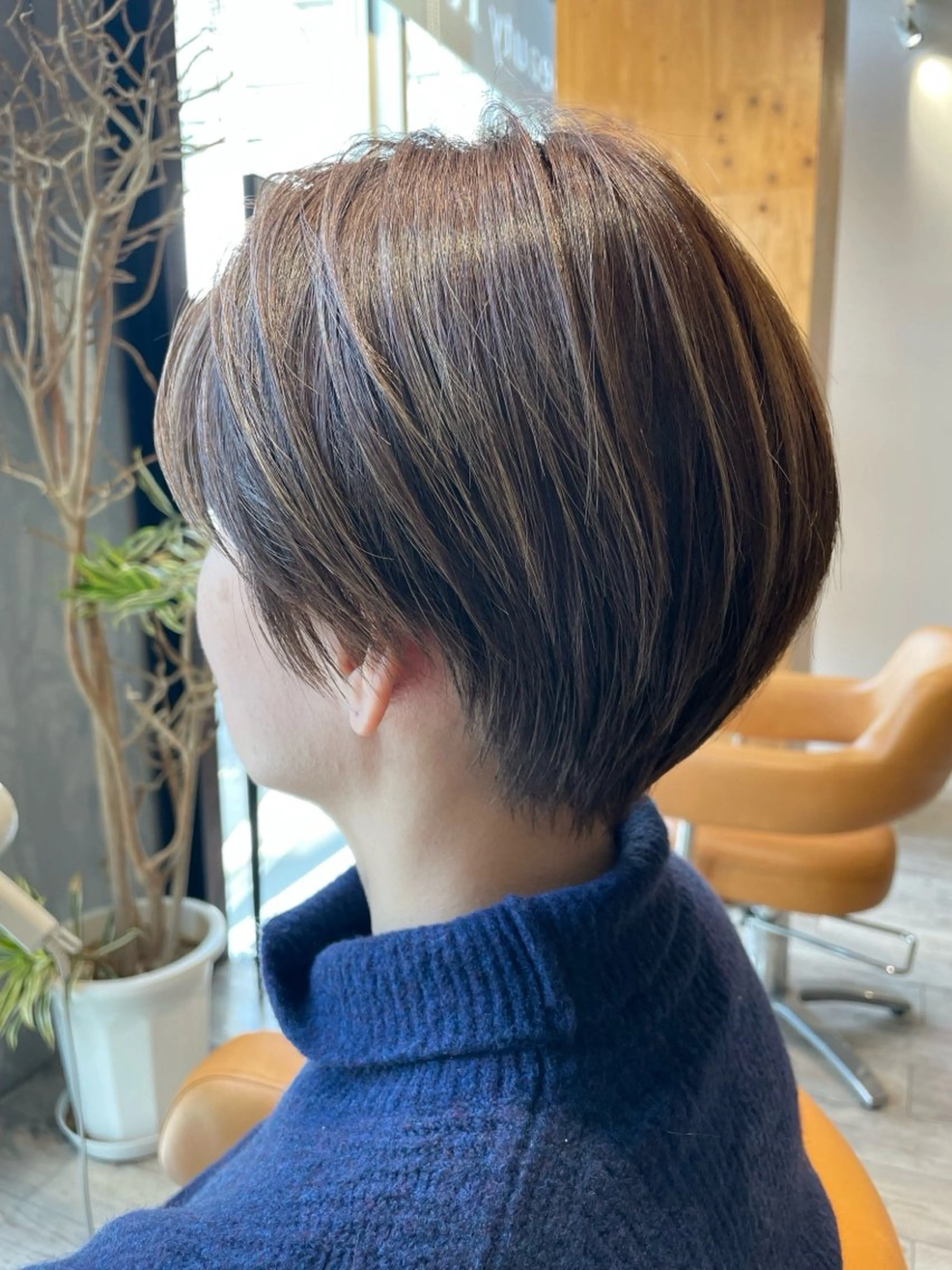 ショート マツエク/透明感 カラー🤍ゆうのヘアスタイル