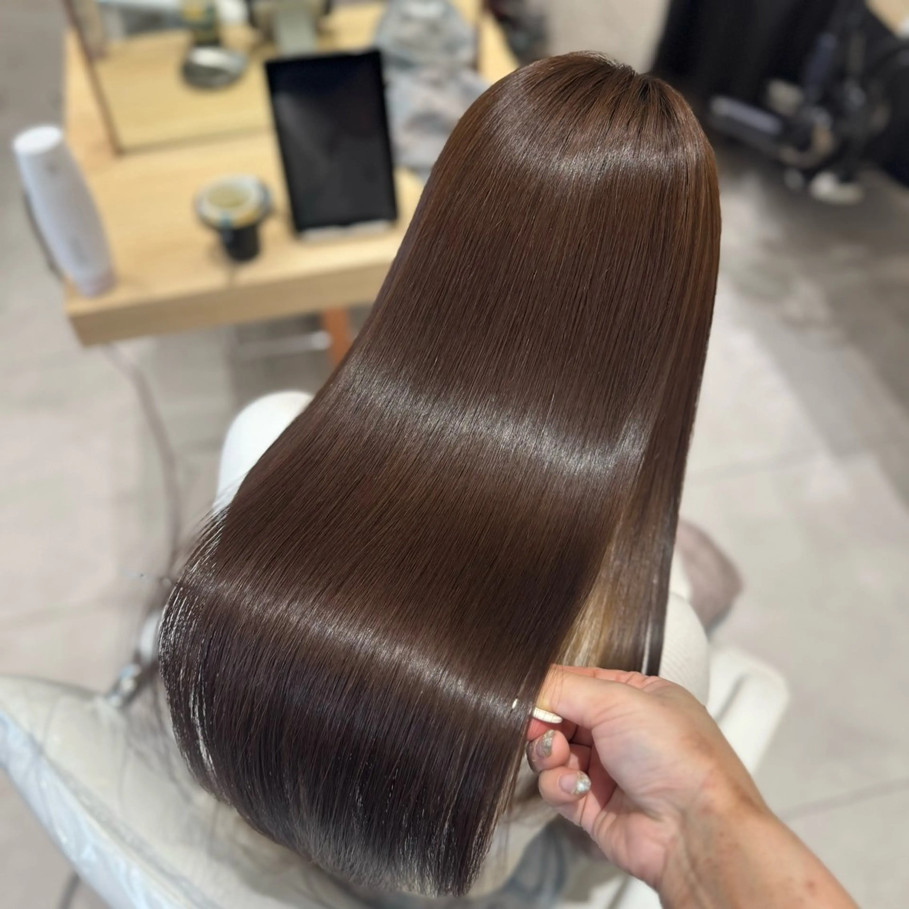 ロング 京都河原町 髪質改善🌛‧˚花綸のヘアスタイル