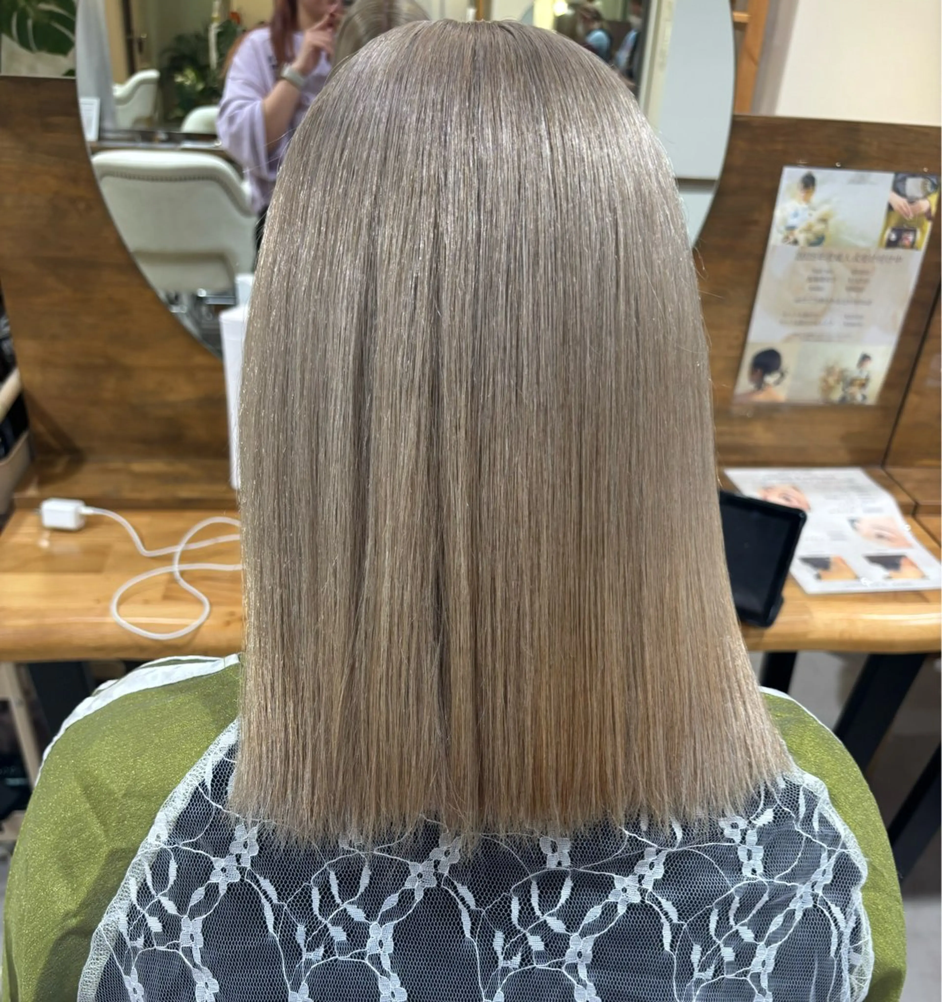 ミディアム カラー 豊中美容室COCOLUANA所属・CHISATO /暖色カラー❤️のヘアスタイル