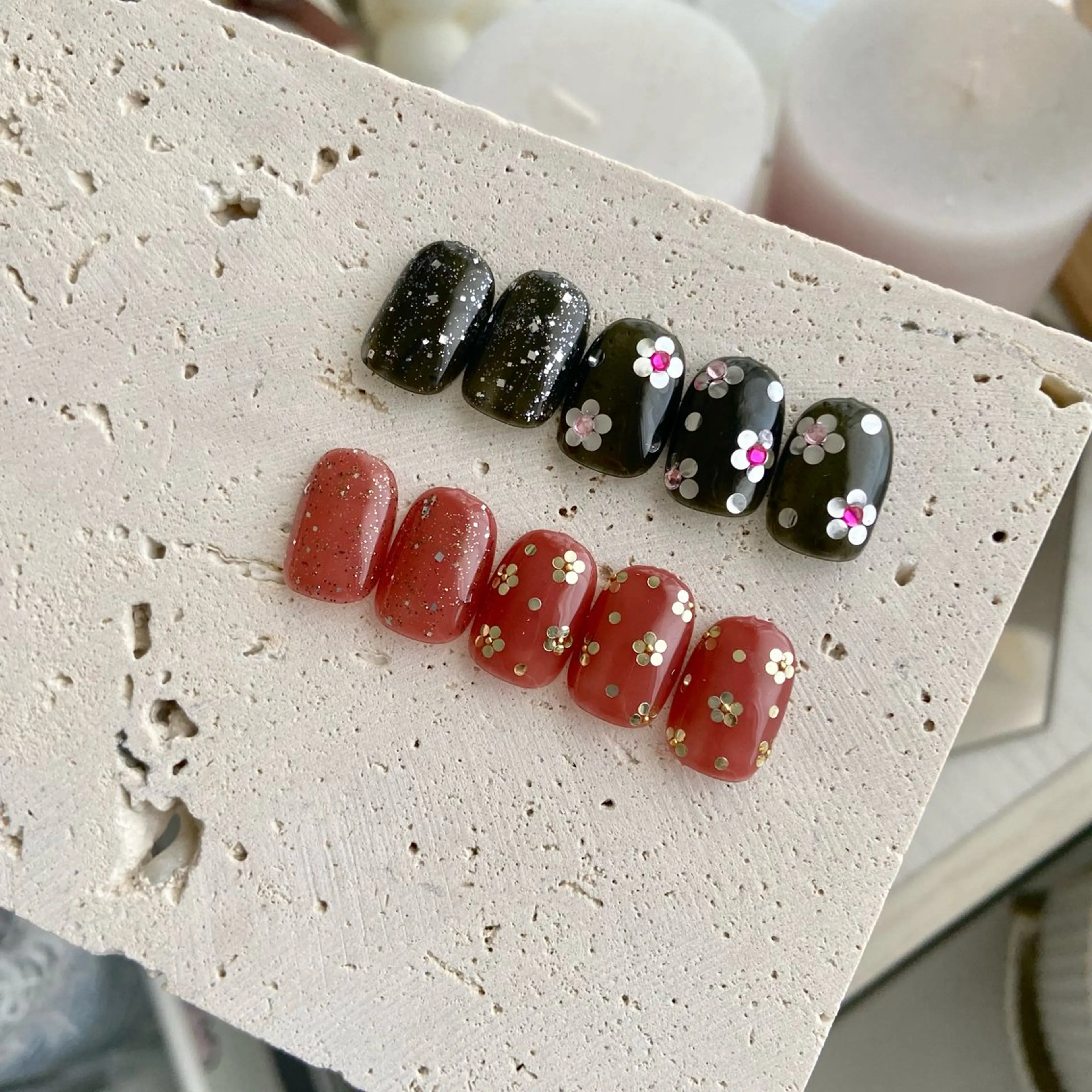 ネイル ハンドネイル 甲府昭和甲斐 ネイルサロン　IROのネイルデザイン