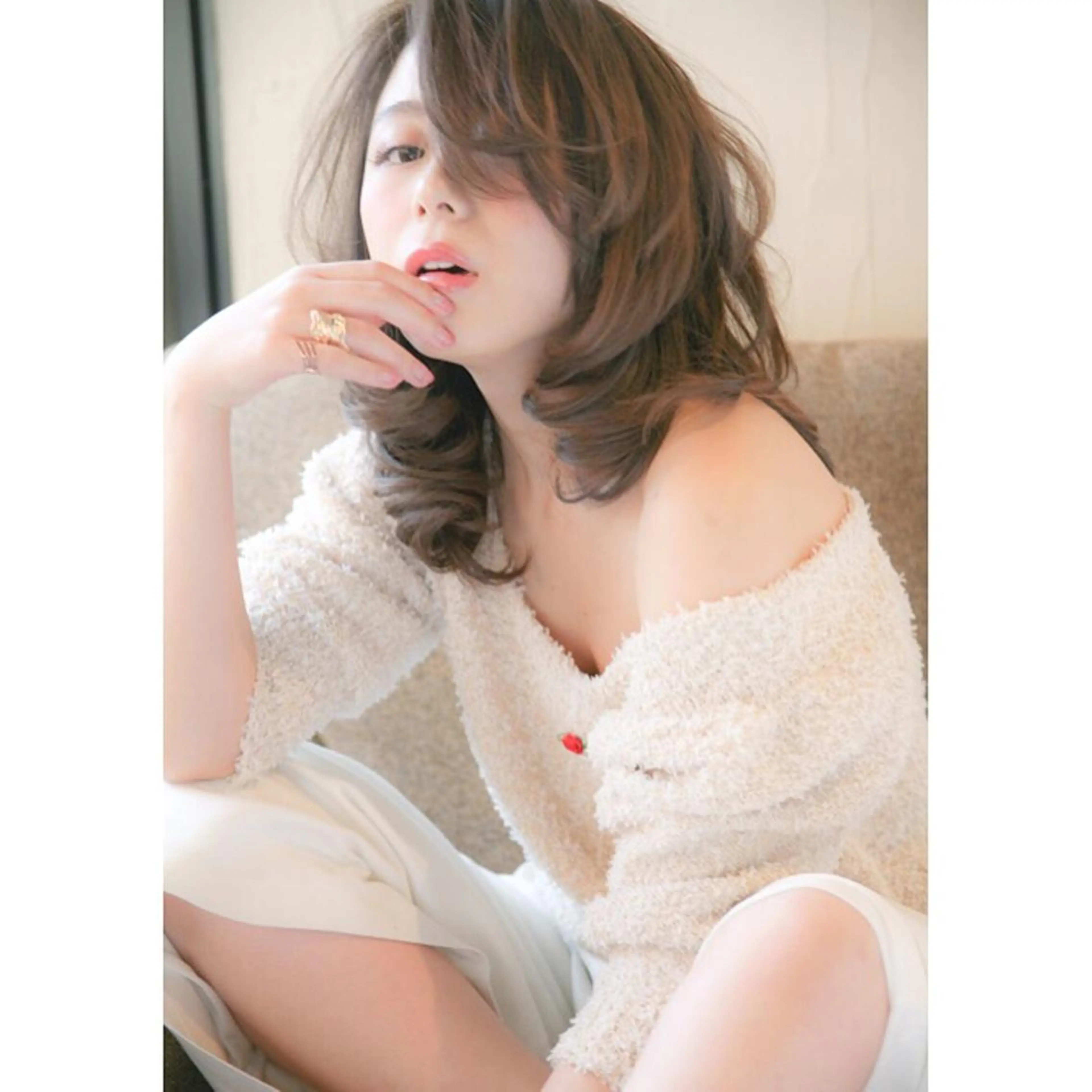 ミディアム hertim所属・髪質改善縮毛矯正 専門店のヘアスタイル