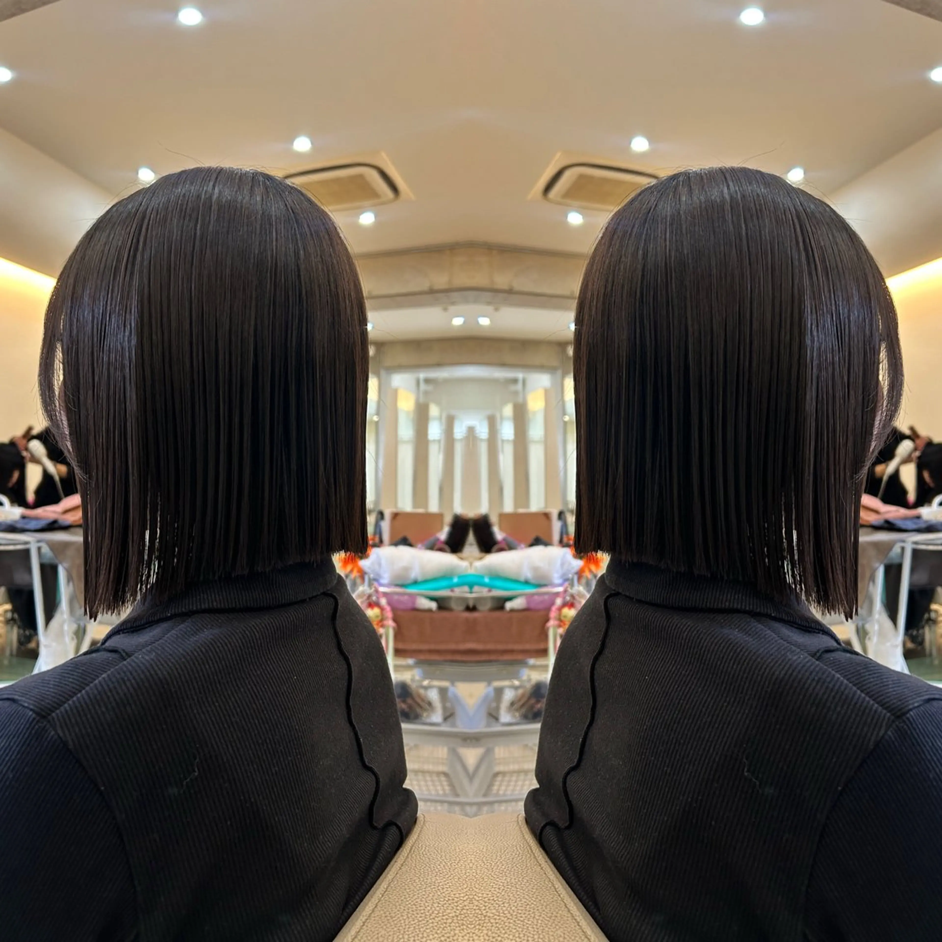 ショート カット 似合わせ アヤナのヘアスタイル