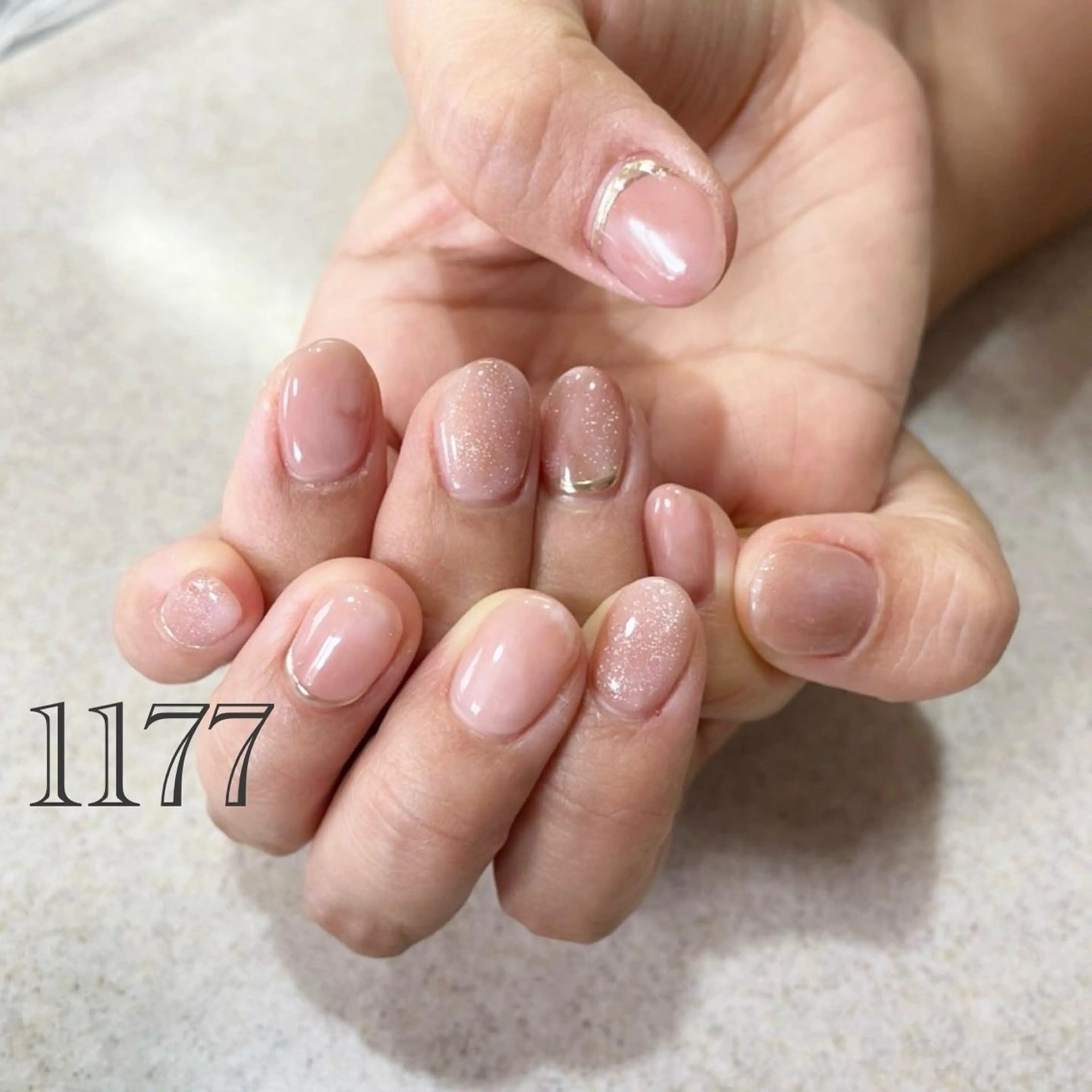 ネイル ハンドネイル nailsalon 1177のネイルデザイン