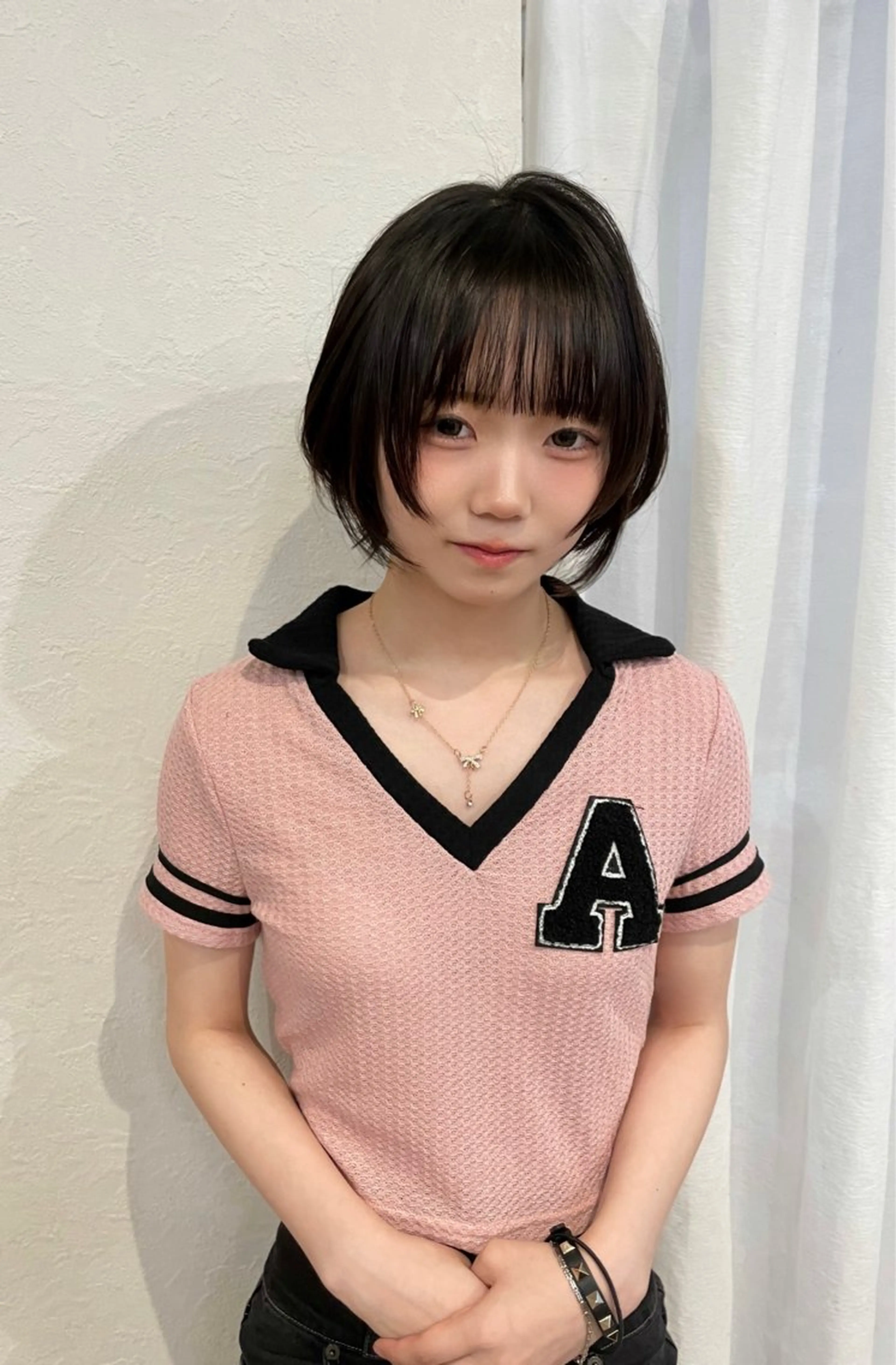 ショート カット トリートメント INCE HAIR京都四条大宮所属・似合わせカット/ 顔周りカット/まりなのヘアスタイル