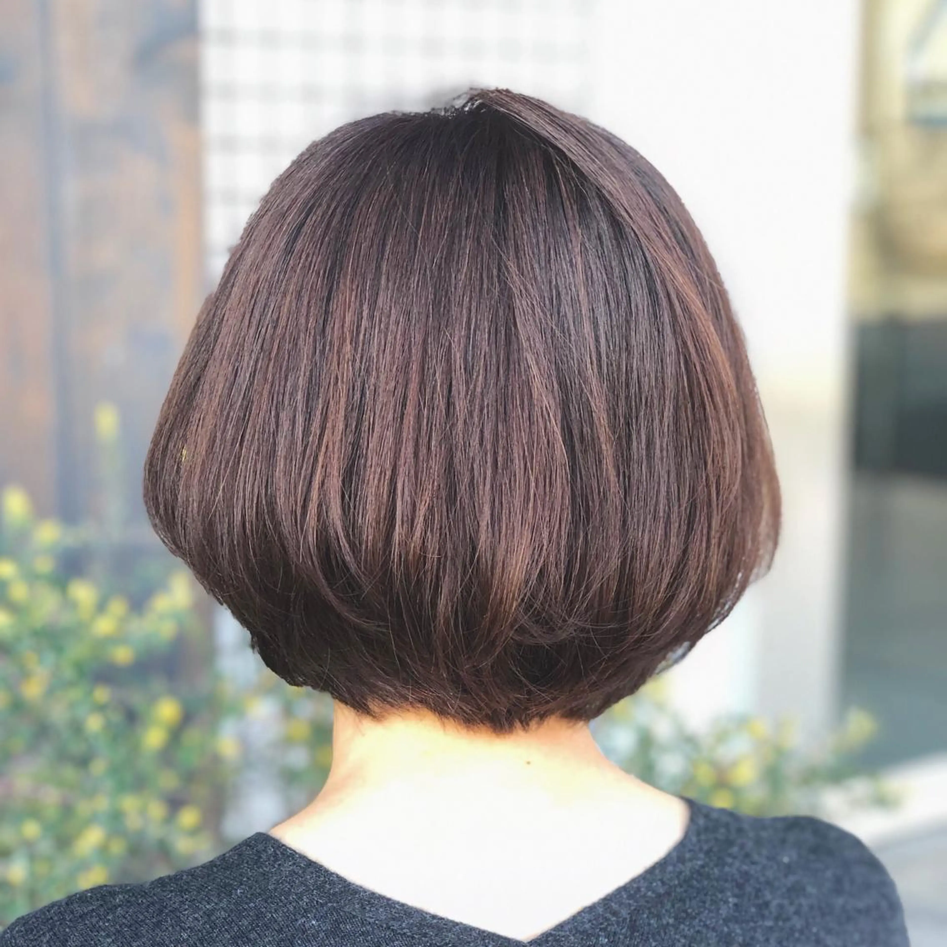 ショート カラー 永井 亜実のヘアスタイル