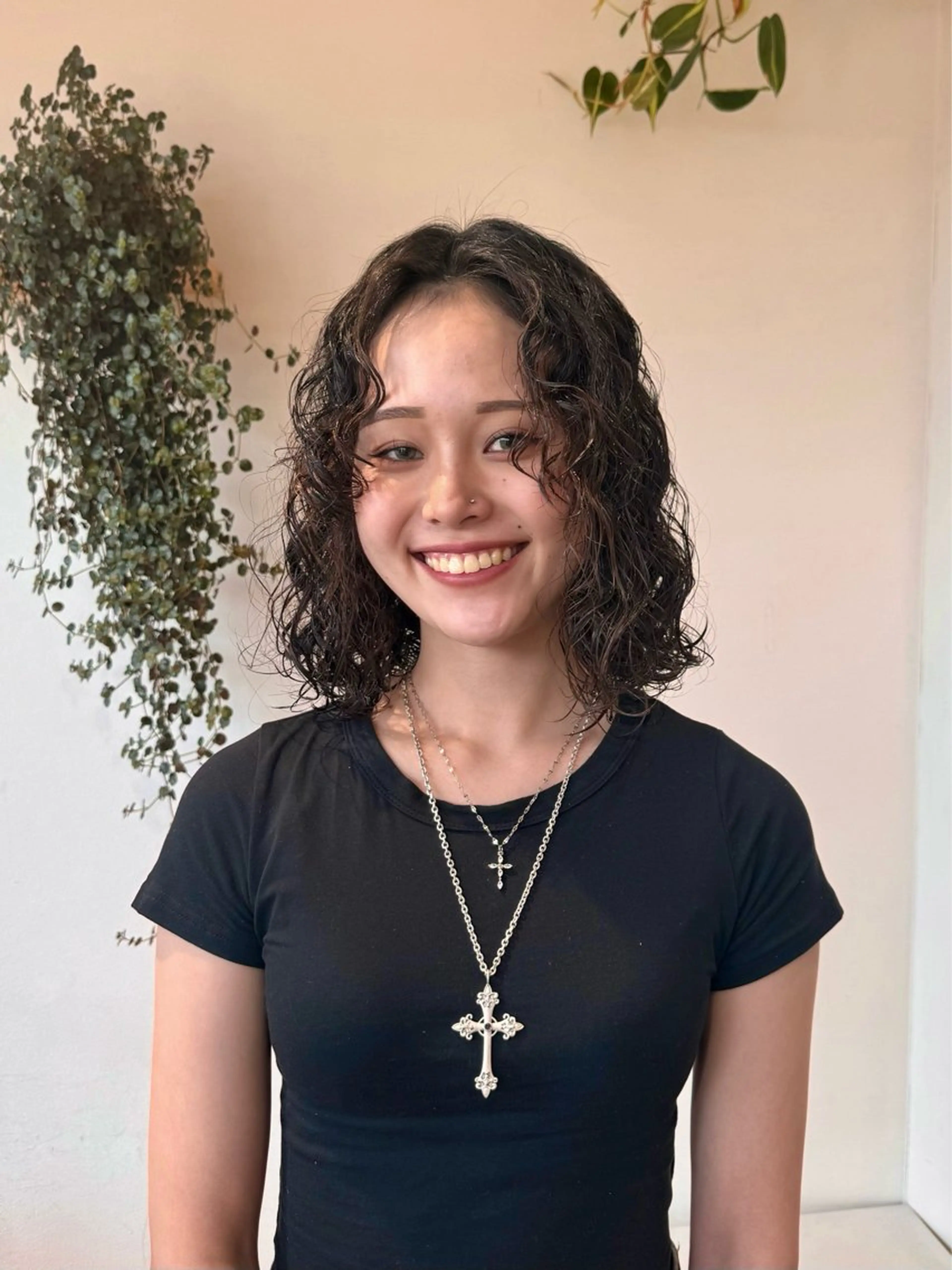 ミディアム パーマ ミディアムパーマ ニュアンスパーマ スパイラルパーマ パーマ 𝙎𝙚𝙞𝙧𝙖 ☆カット/パーマのヘアスタイル