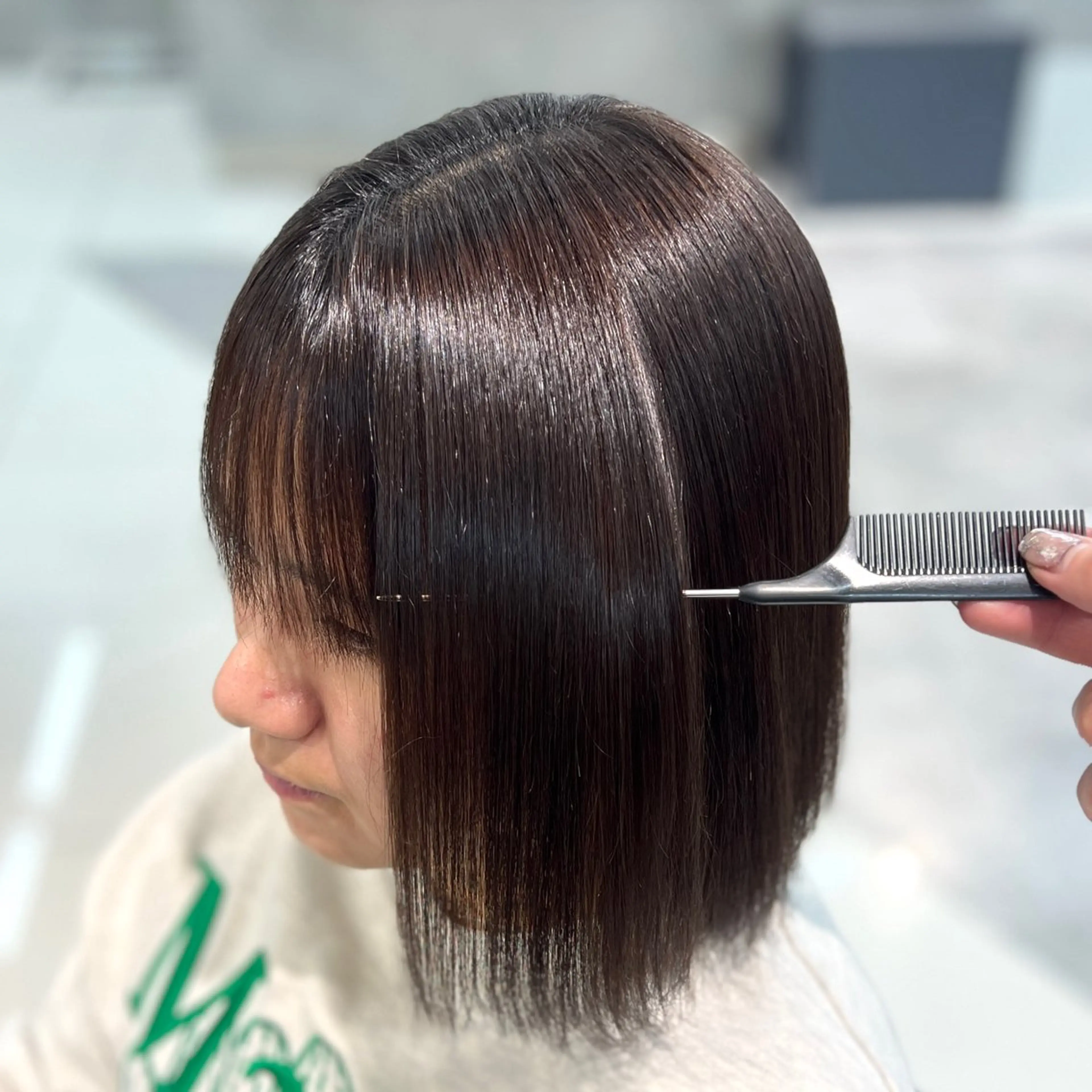 ショート 縮毛矯正 vain　渋谷【ヴェイン シブヤ】所属・Rio / 縮毛矯正🍒のヘアスタイル