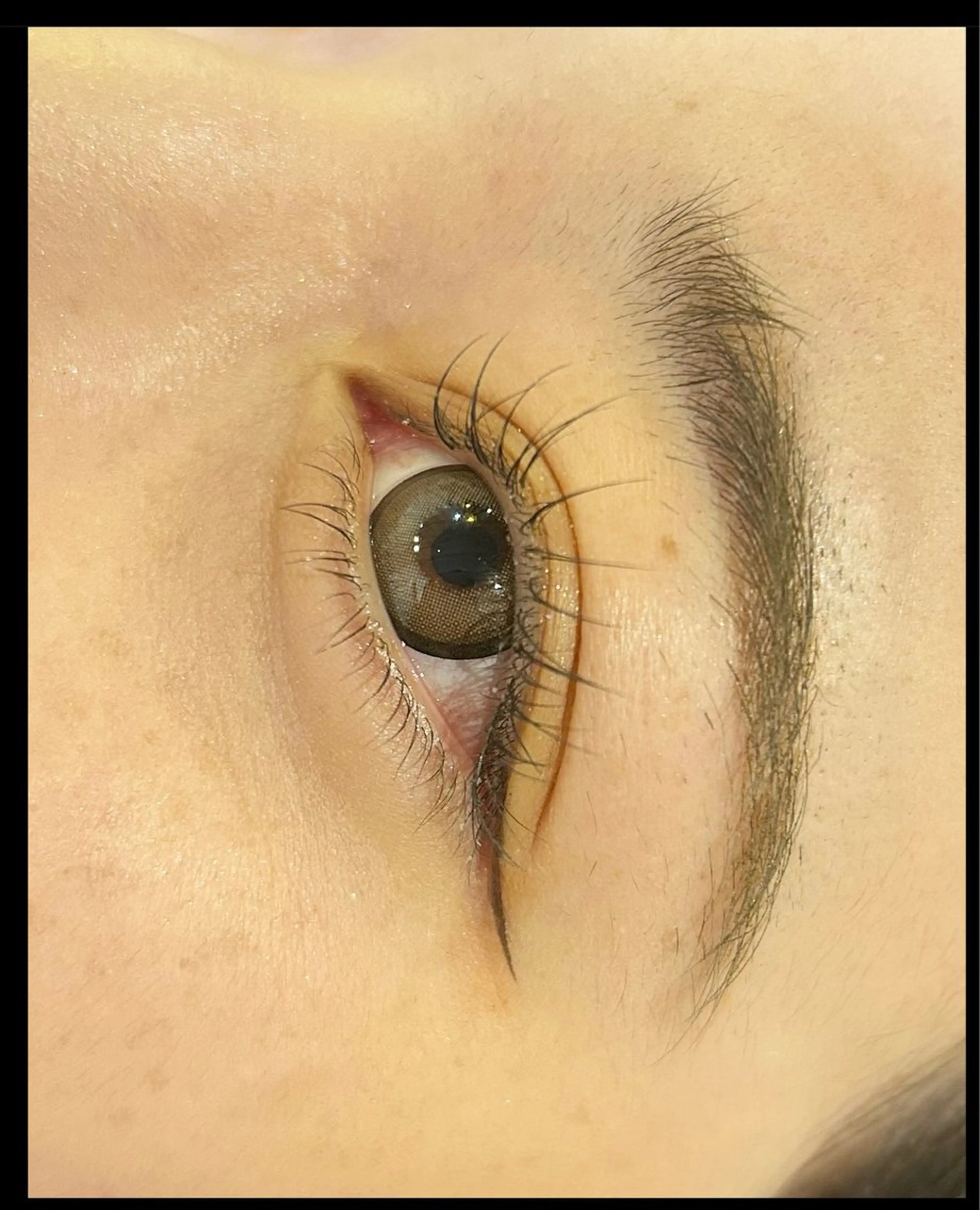 マツエク・マツパ 下まつげエクステ 一重×まつ毛パーマ 有薗 こころのヘアスタイル