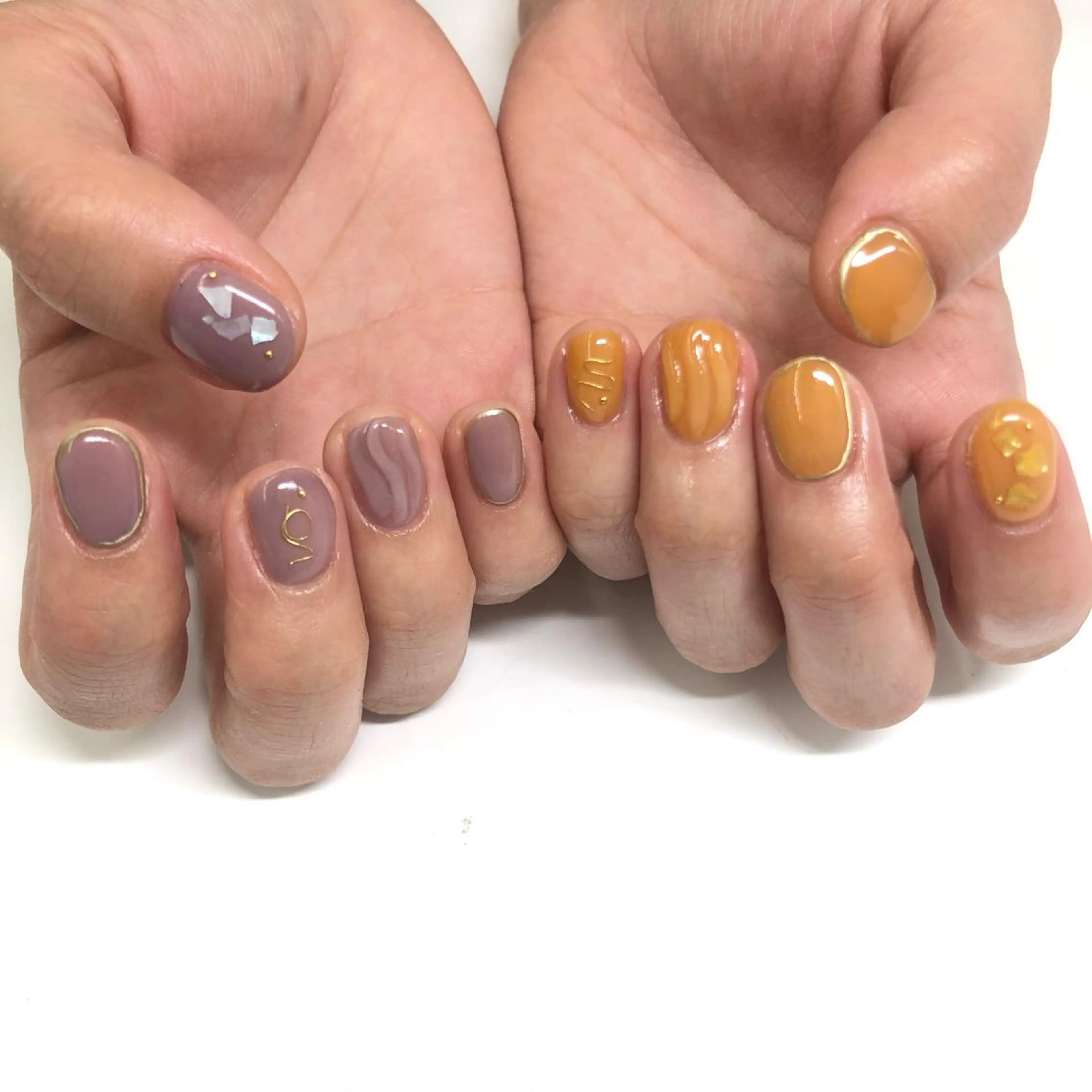 ネイル ニュアンスネイル 🎀AYAKO 🎀中韓ネイルのネイルデザイン