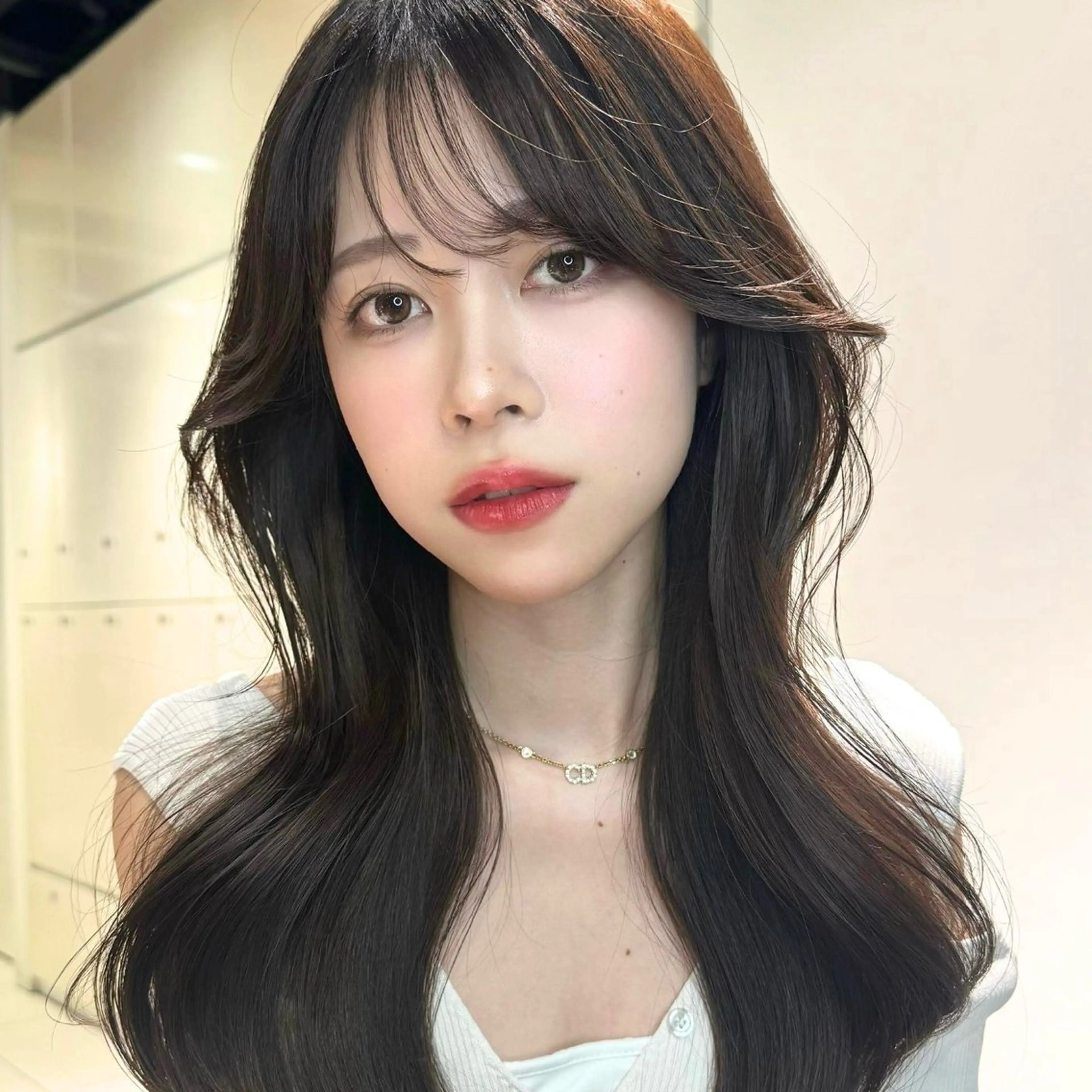 ロング カラー 髪質改善 竹川裕太のヘアスタイル