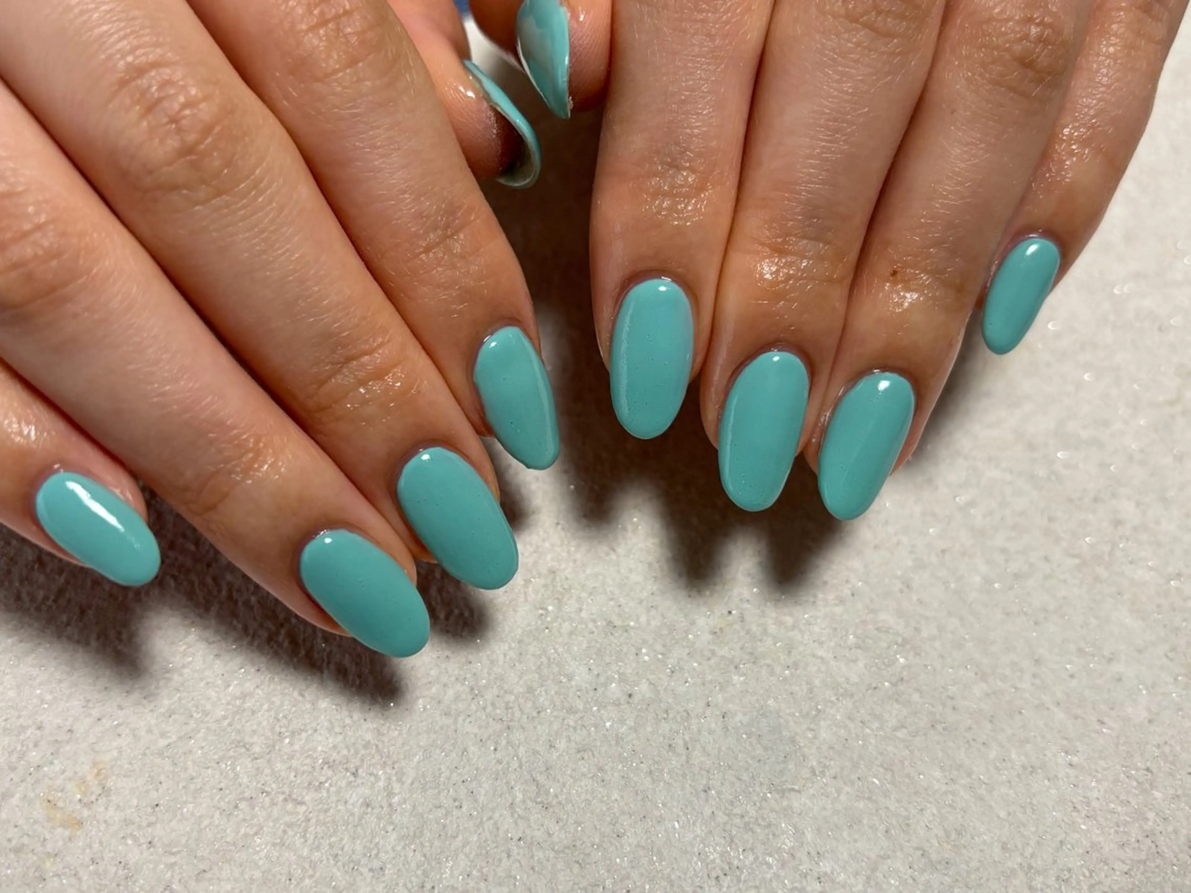 ネイル オーロラネイル フットネイル フレンチネイル ジェルネイル 韓国ネイル ハンドネイル kiki nail 二子玉川のネイルデザイン