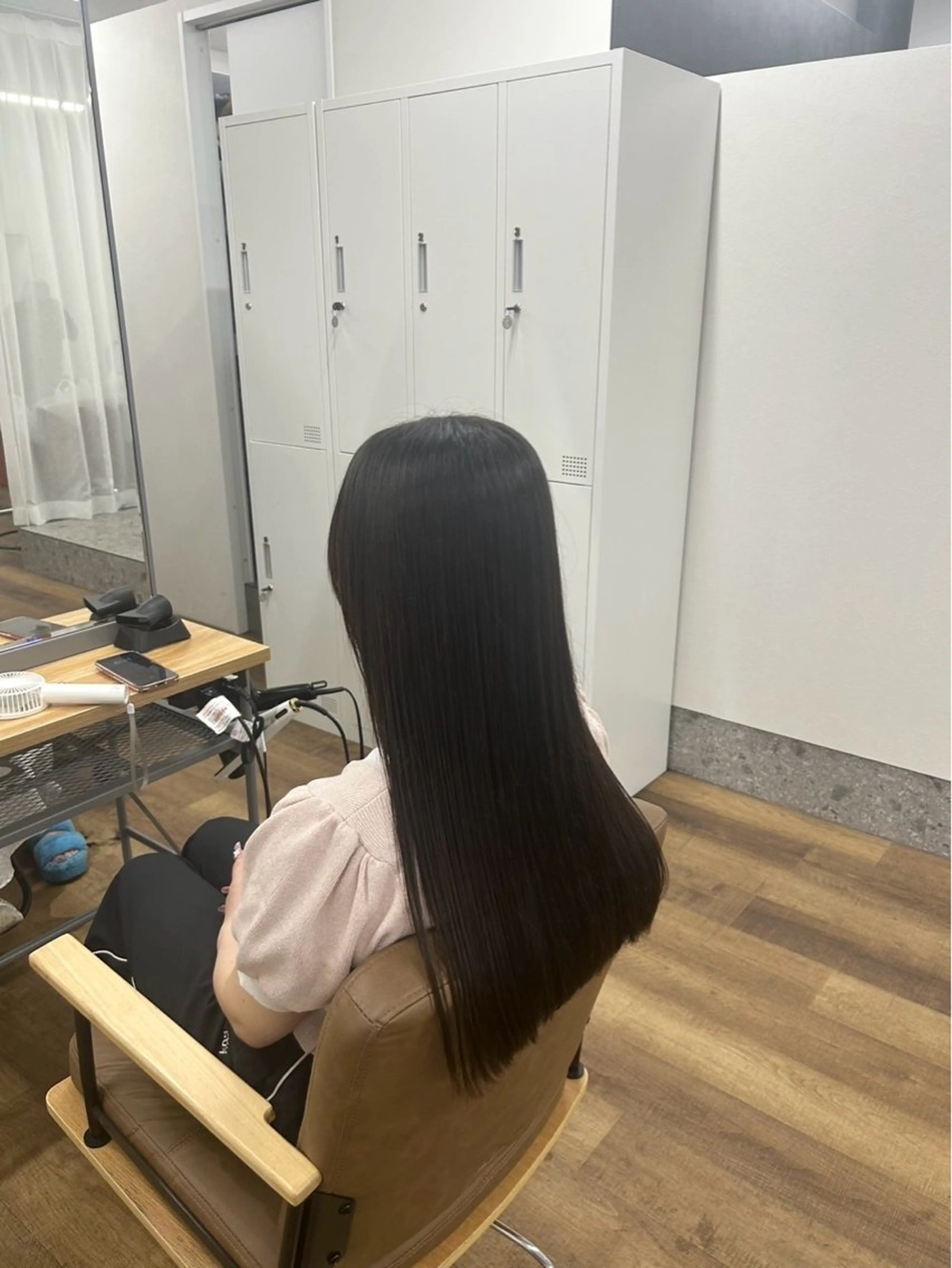 ロング 縮毛矯正 miki-YUCCA -"モデル様募集中"のヘアスタイル