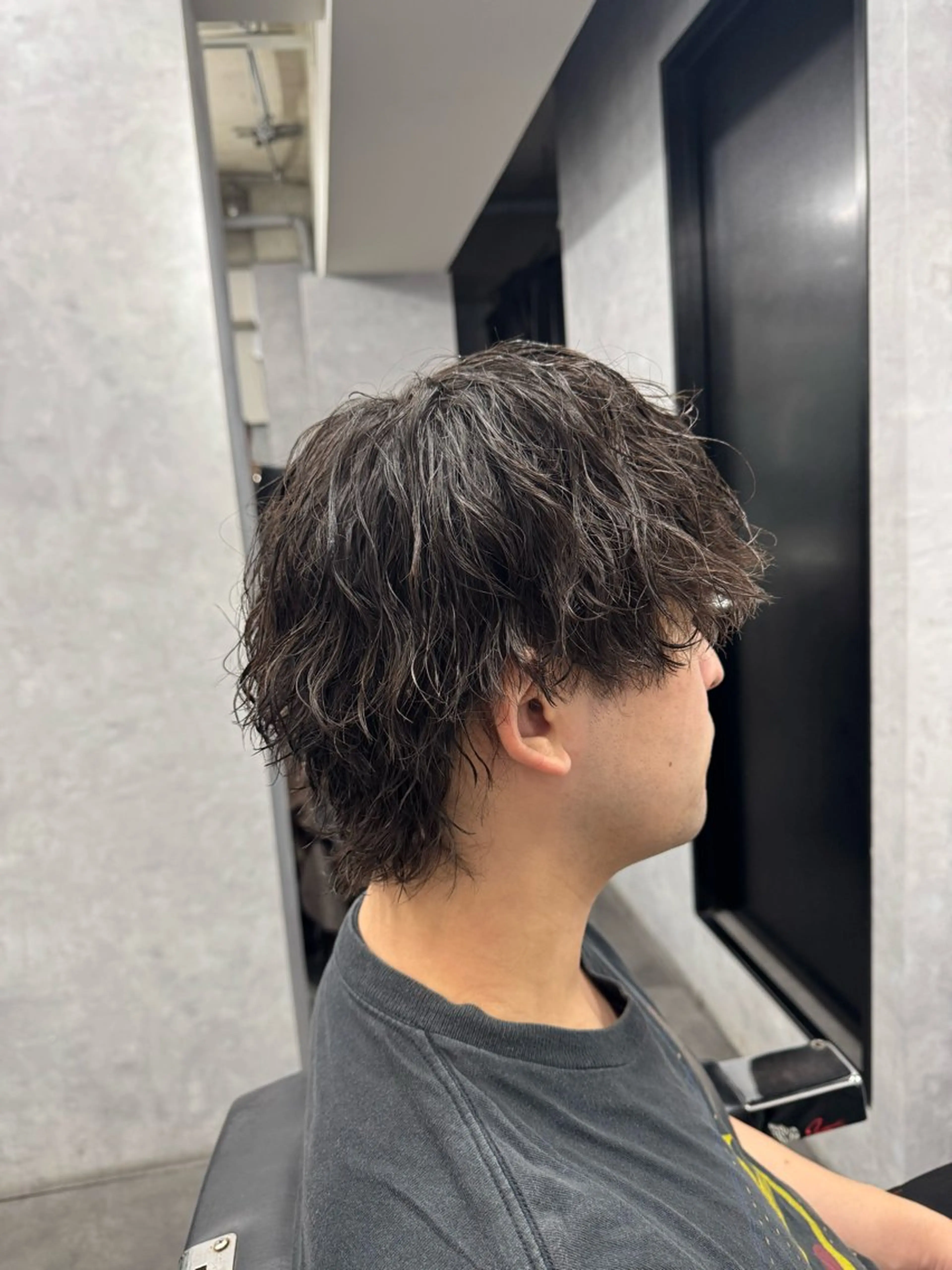 ミディアム パーマ メンズ 🐬AYAKA🐬/ 新宿/メンズ/パーマのヘアスタイル