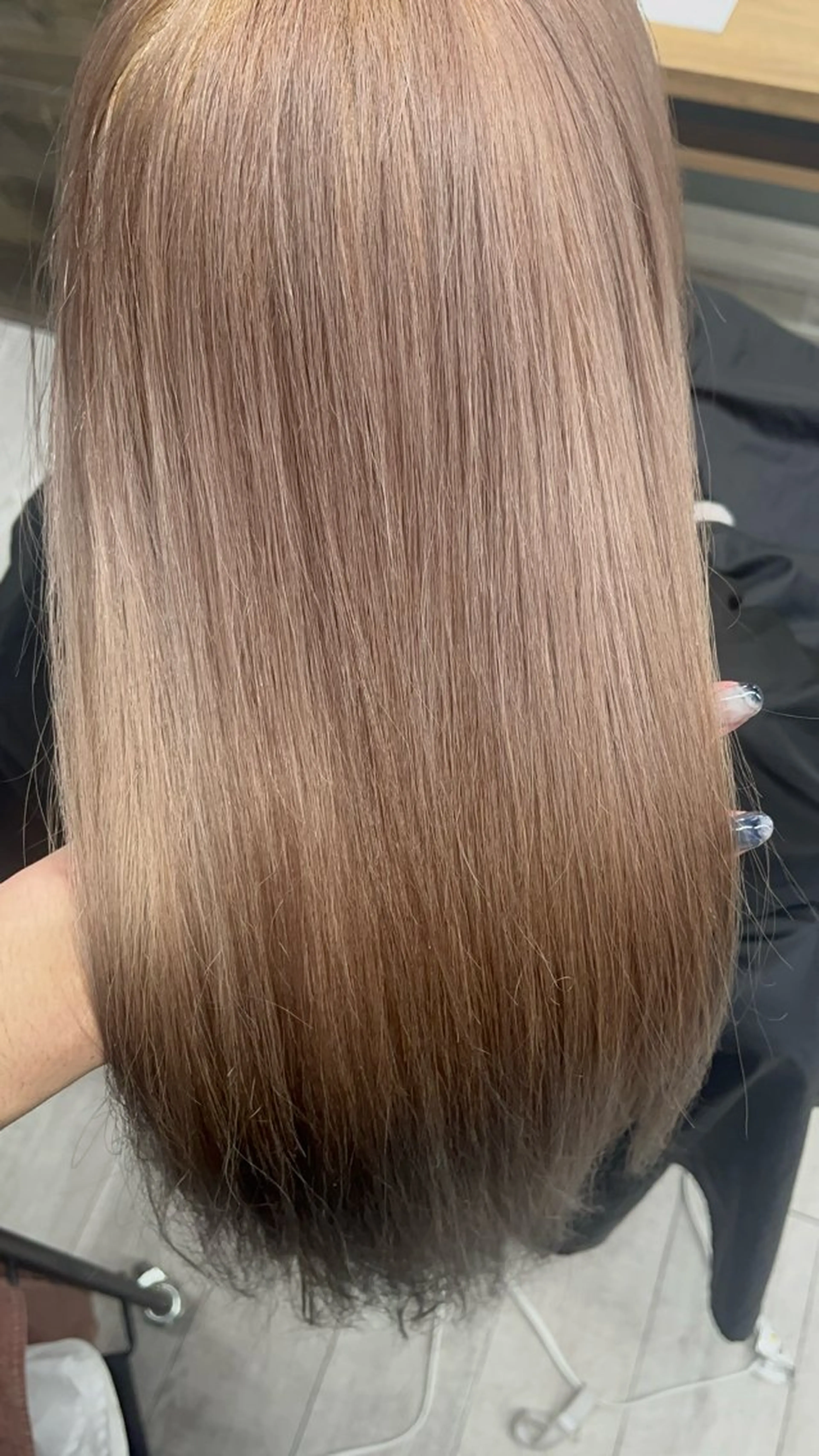 ロング アイバ シュンのヘアスタイル