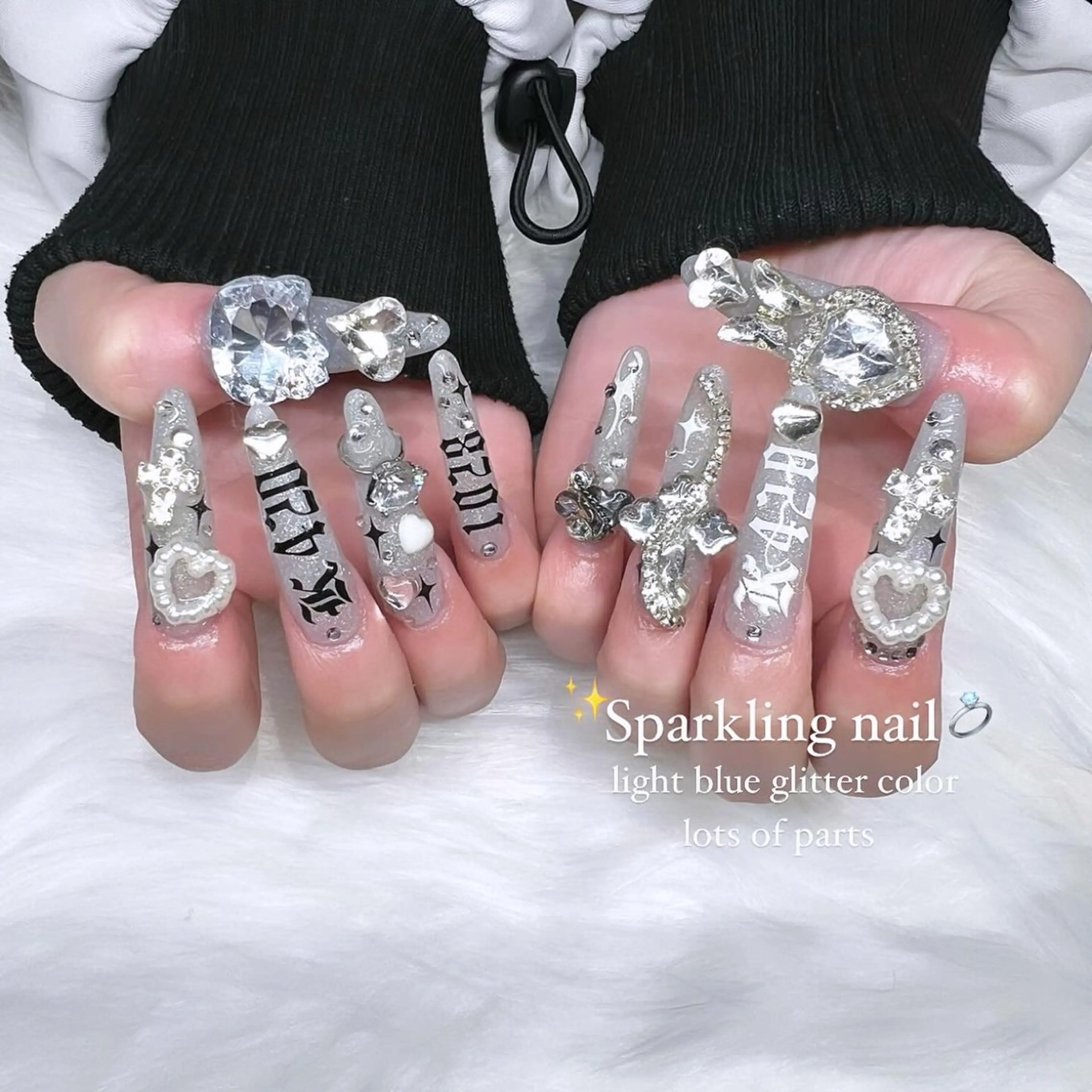 ネイル スカルプネイル ハンドネイル Kobayashi Komugiのネイルデザイン