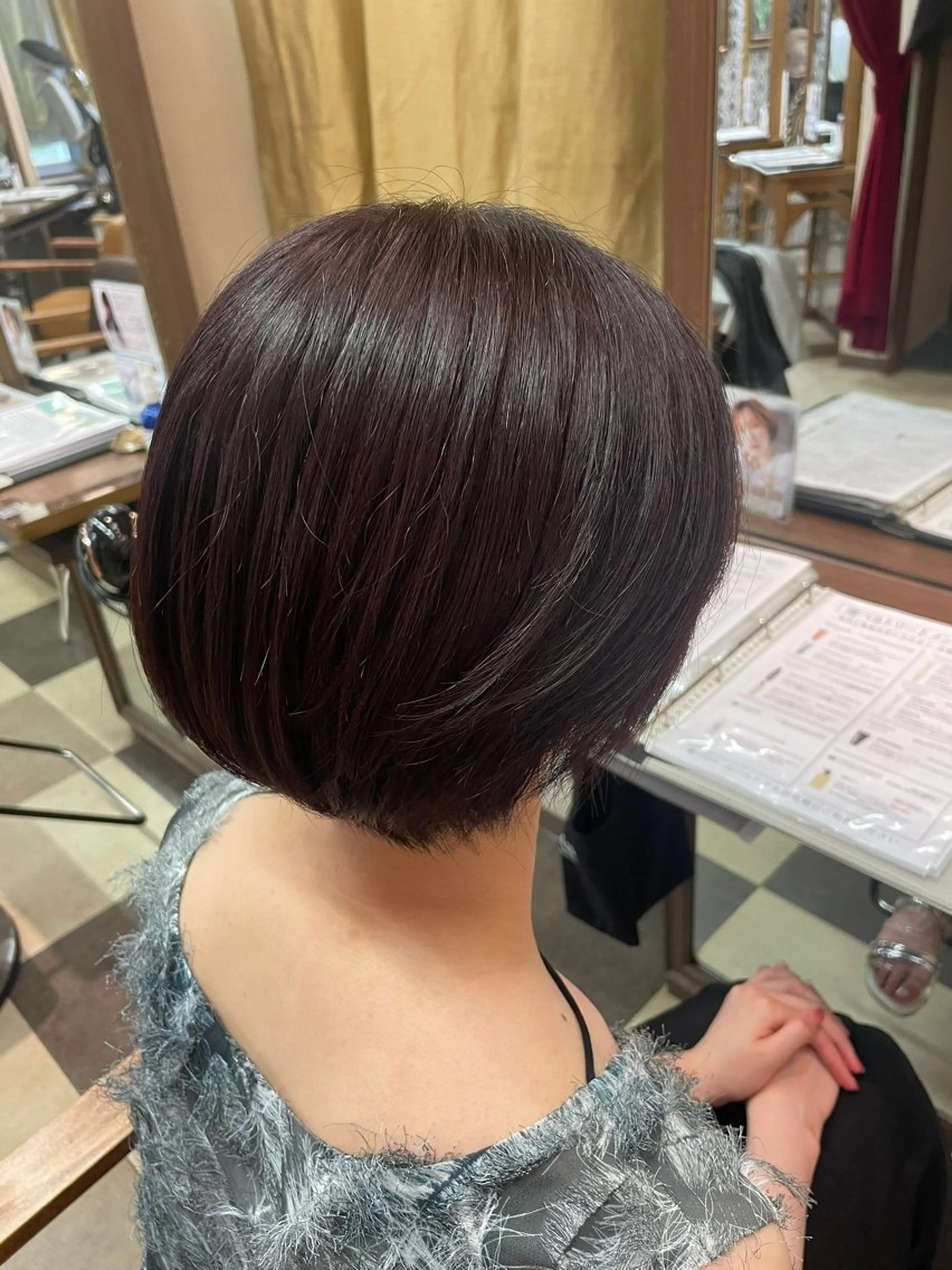 ショート カバーヘアブリス上尾店所属・飯田 萌友のヘアスタイル