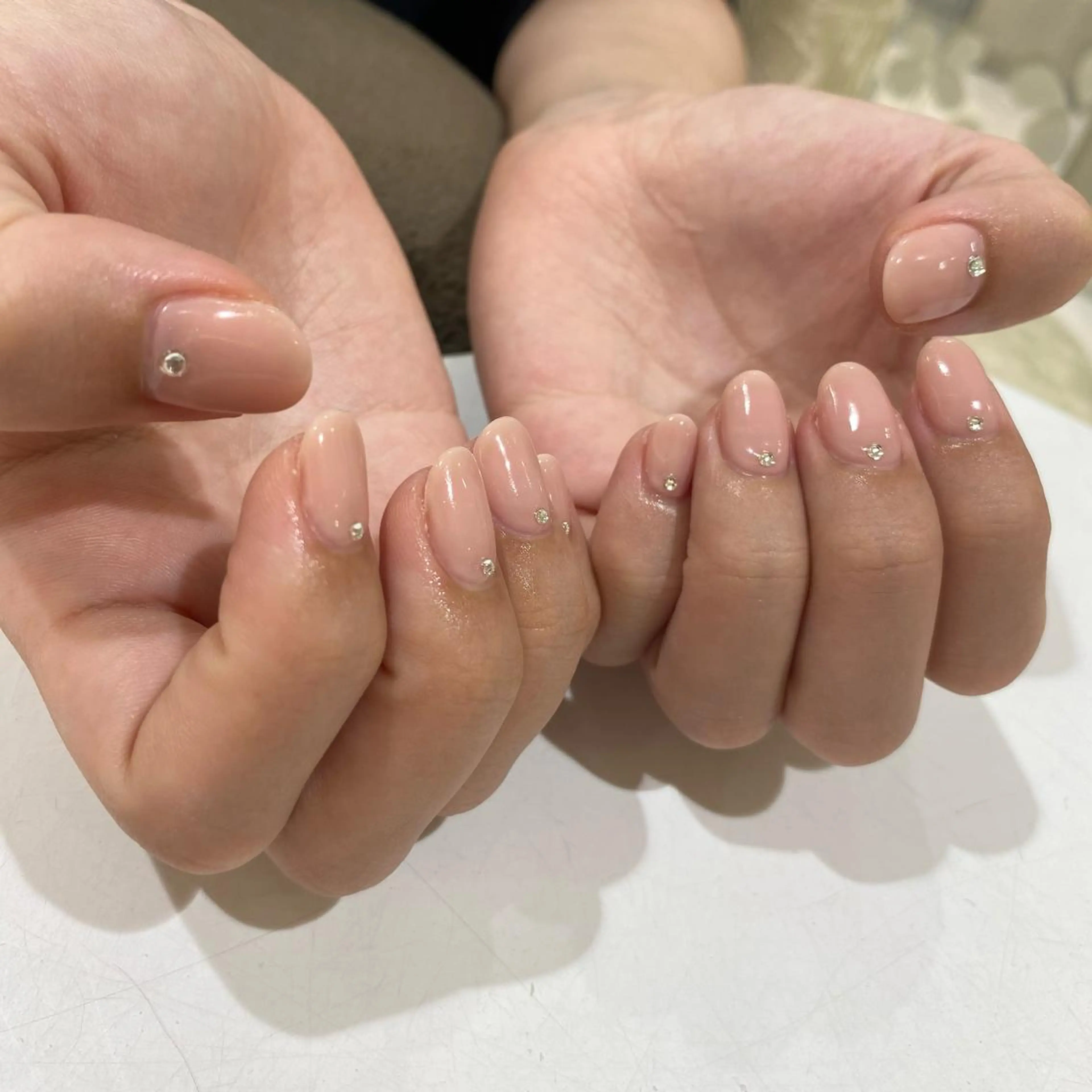 ネイル ストーンネイル 🥀たなか れね🍋のマツエク・マツパデザイン