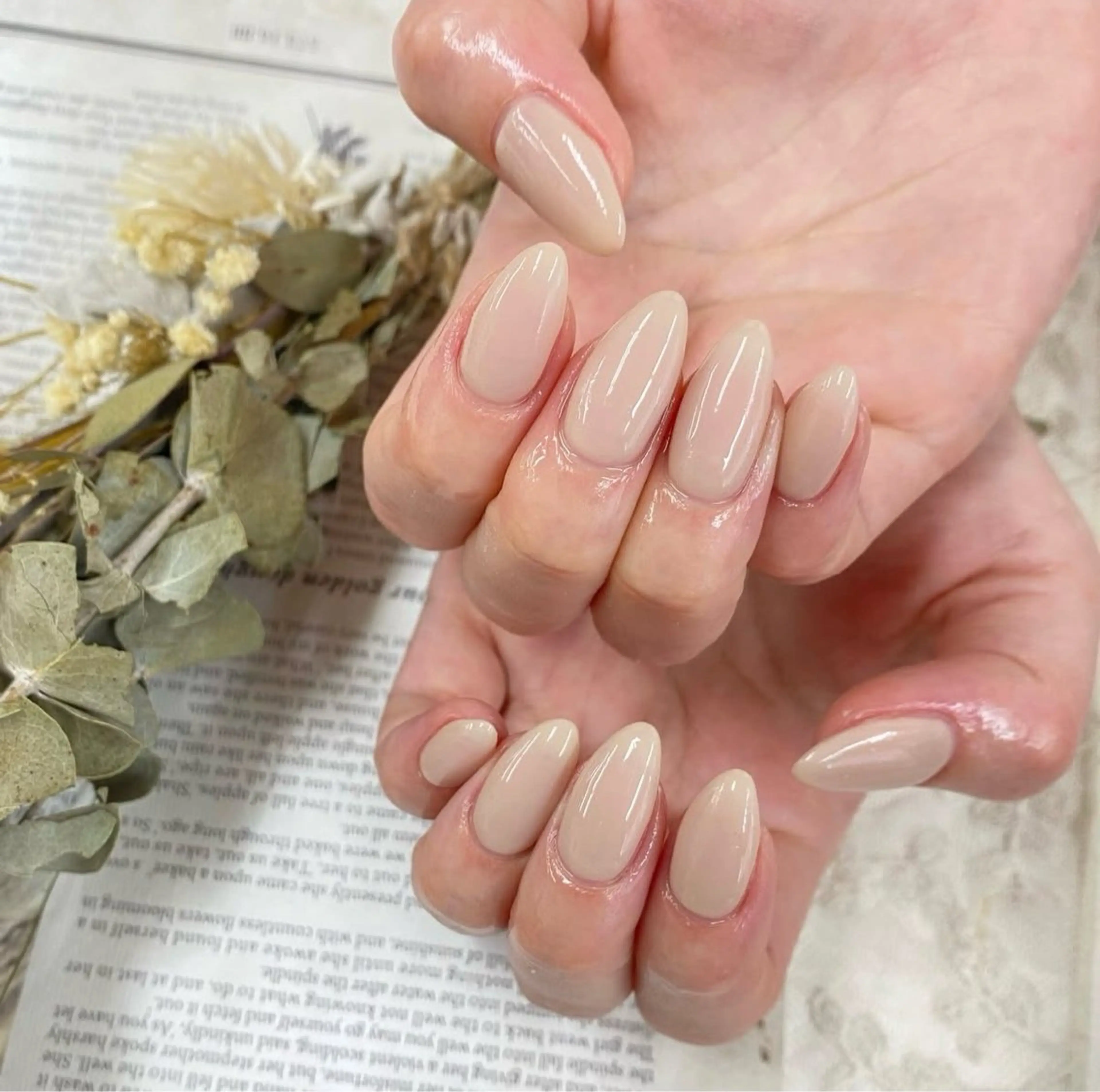 【オープン記念🩷オフなし1900円🩷12月迄限定！定番♪ワンカラーネイル】の写真