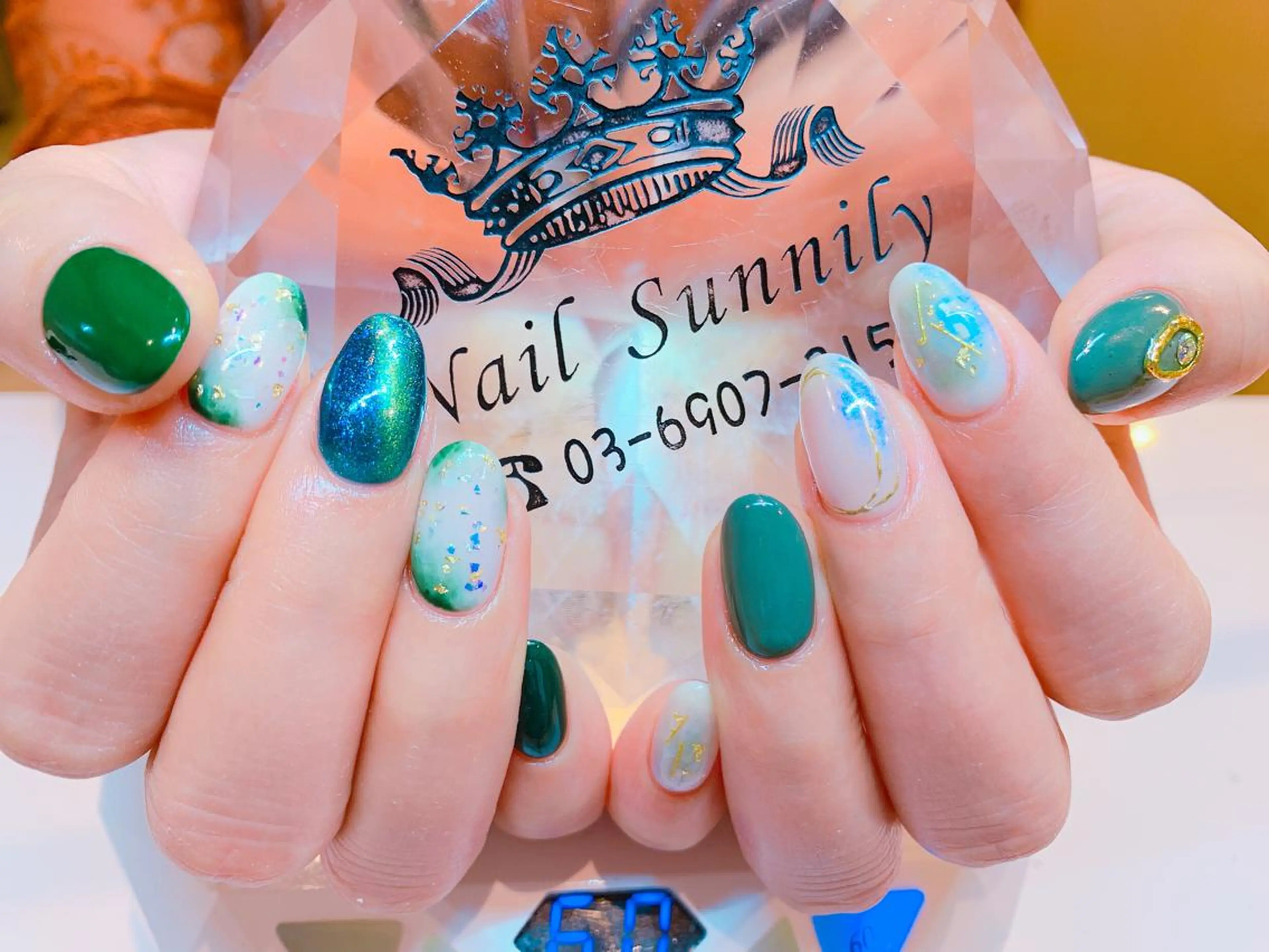 ネイル 長さだし専門店 M2　rikaのネイルデザイン