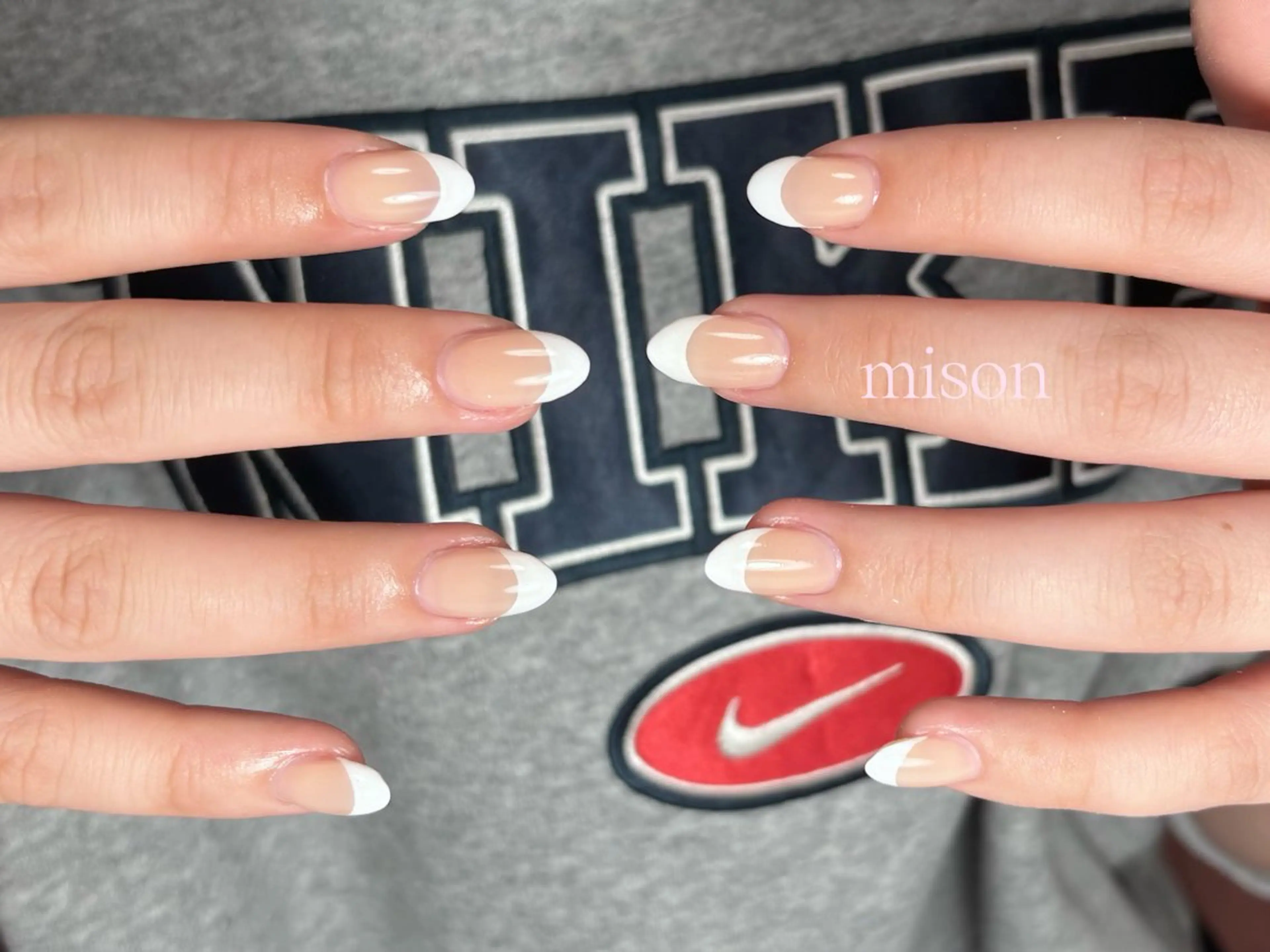 ネイル フレンチネイル mison所属・mison 安形友花のネイルデザイン