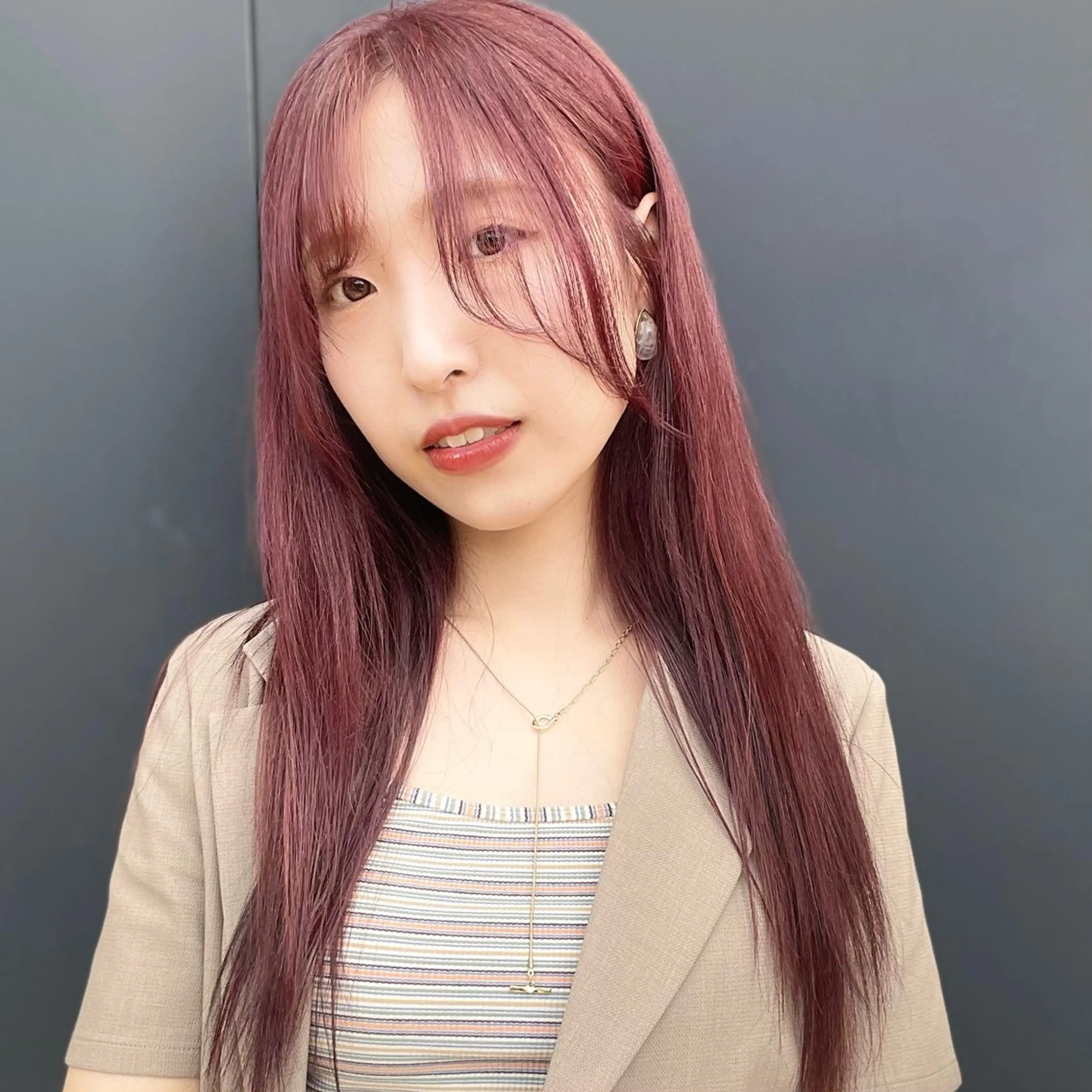 ロング カラー ちほ /ボブスタイルのヘアスタイル