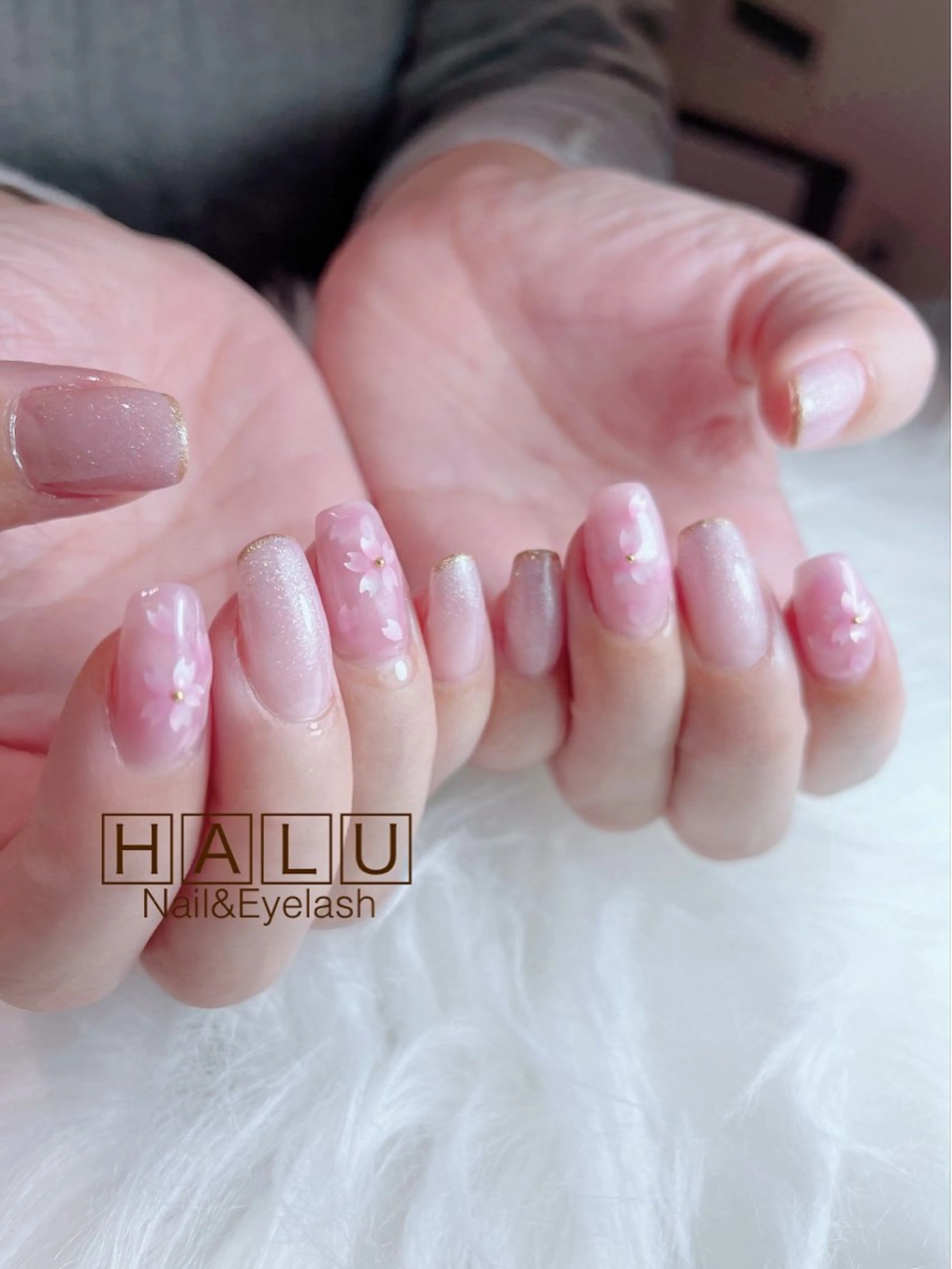 ネイル 桜ネイル HALU ハルのネイルデザイン