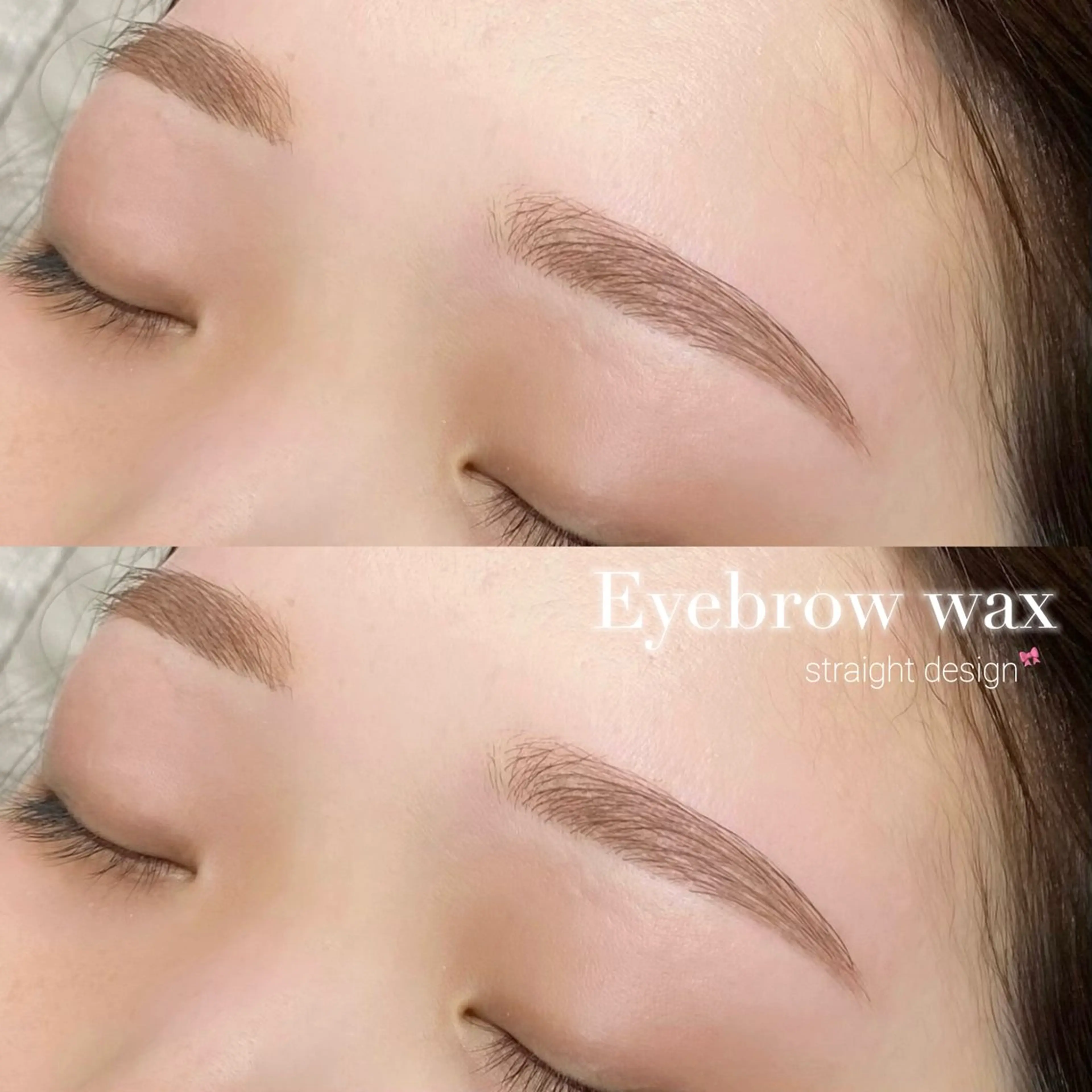 アイブロウ ワックス脱毛 MAQUM Rinoのマツエク・マツパデザイン