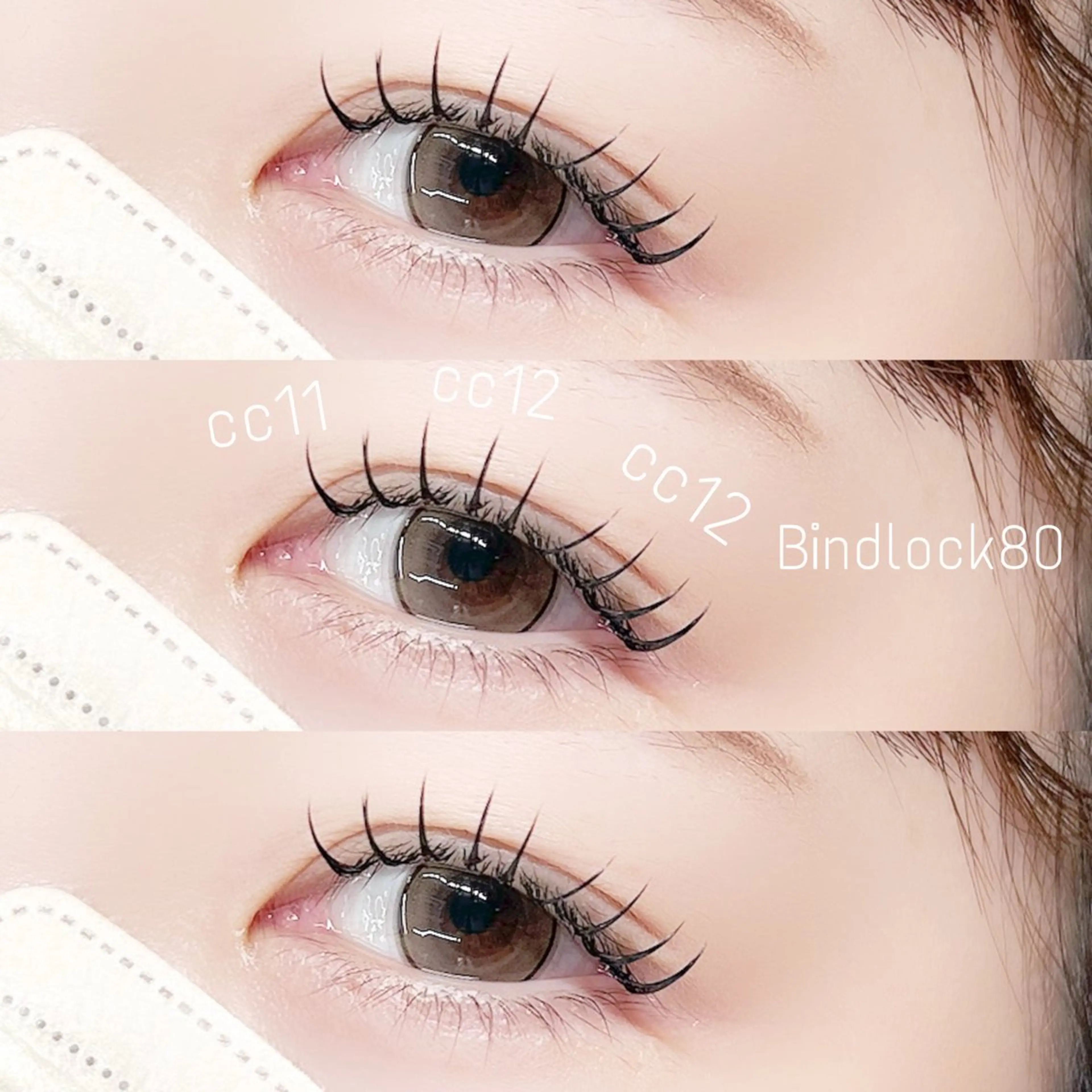 マツエク・マツパ バインドロック マツエク ꒰ LILY ꒱ Ririna💙のマツエク・マツパデザイン