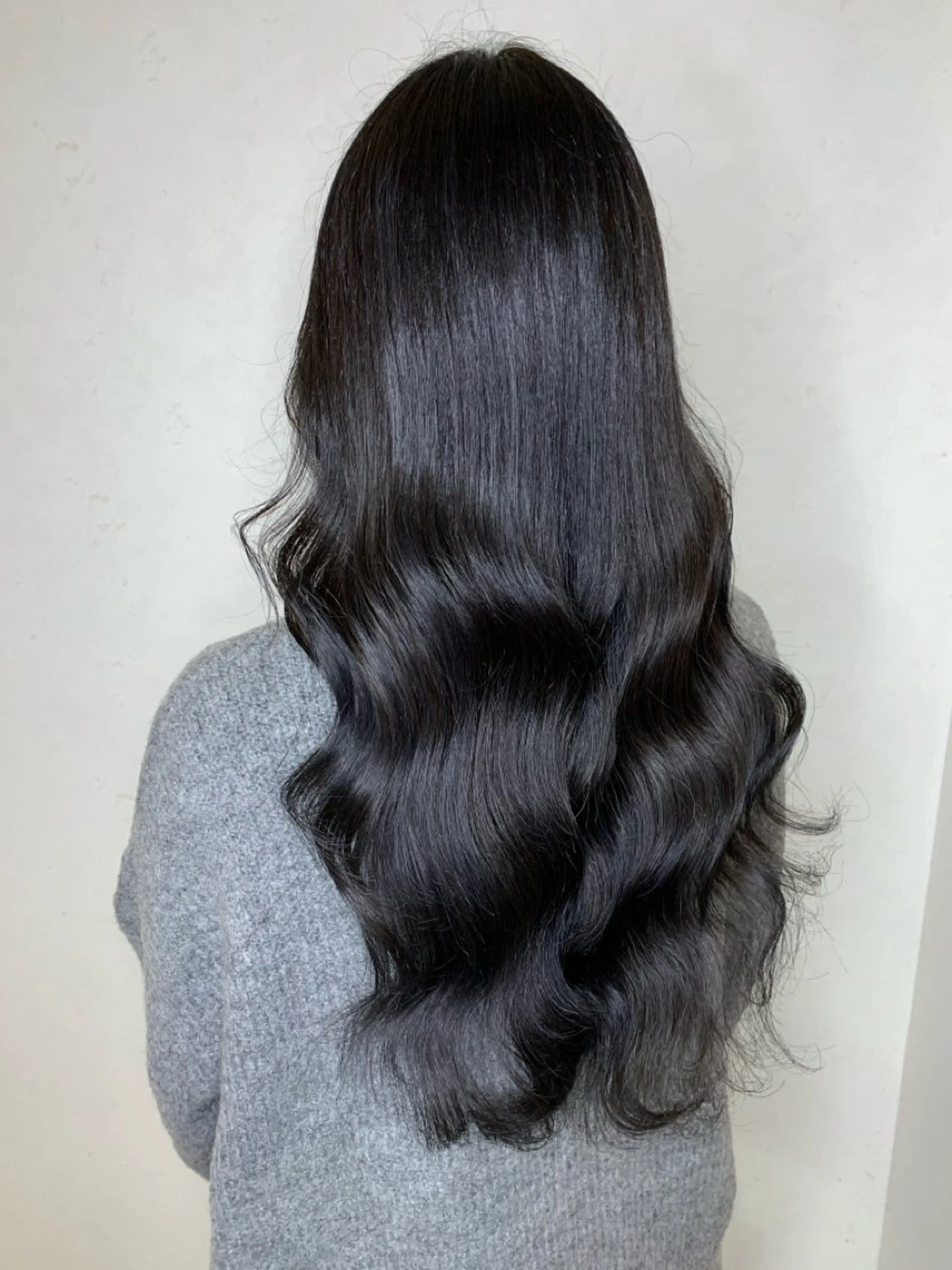 ロング カラー 透明感カラー レイヤーカット カット ヘアカラー トリートメント 透明感カラー特化/ ベージュ/梅田/英輝のヘアスタイル