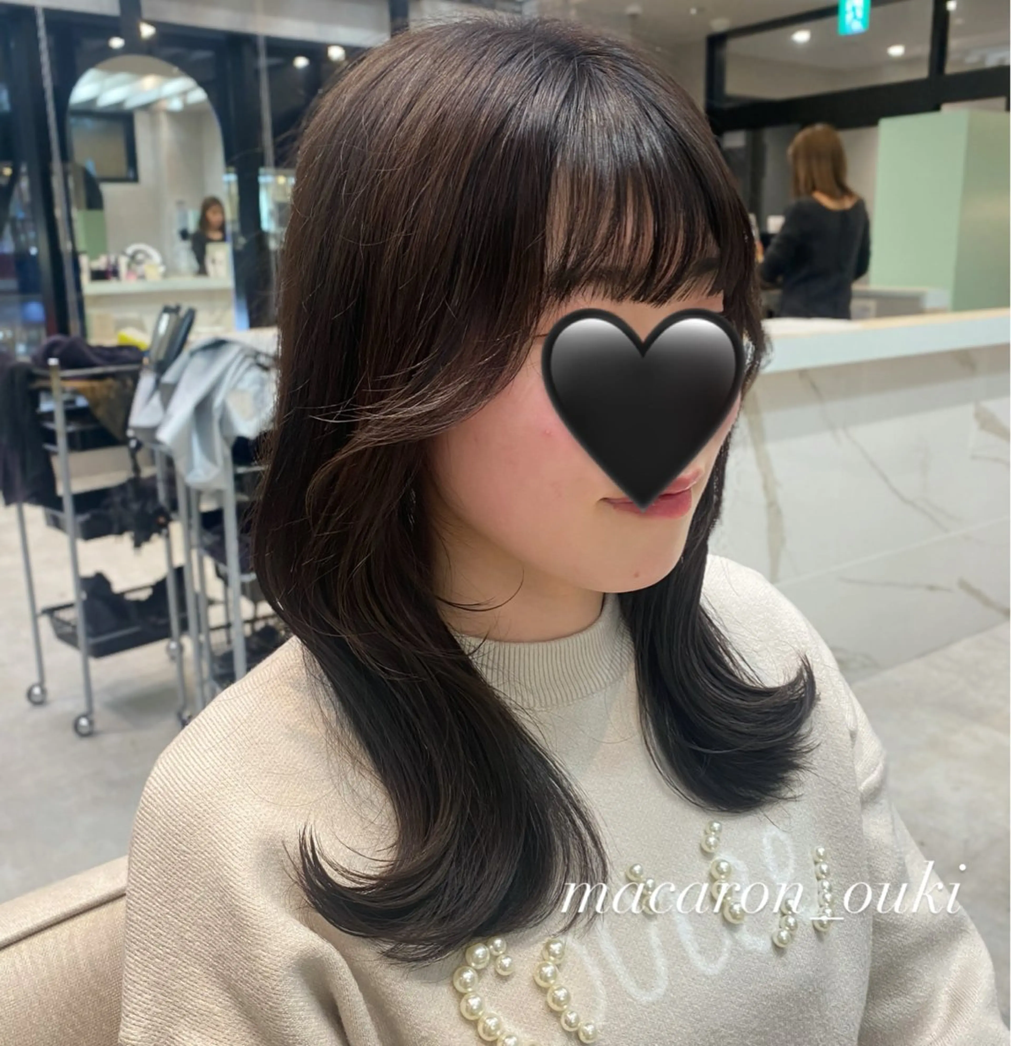 セミロング 佐藤 生基のヘアスタイル