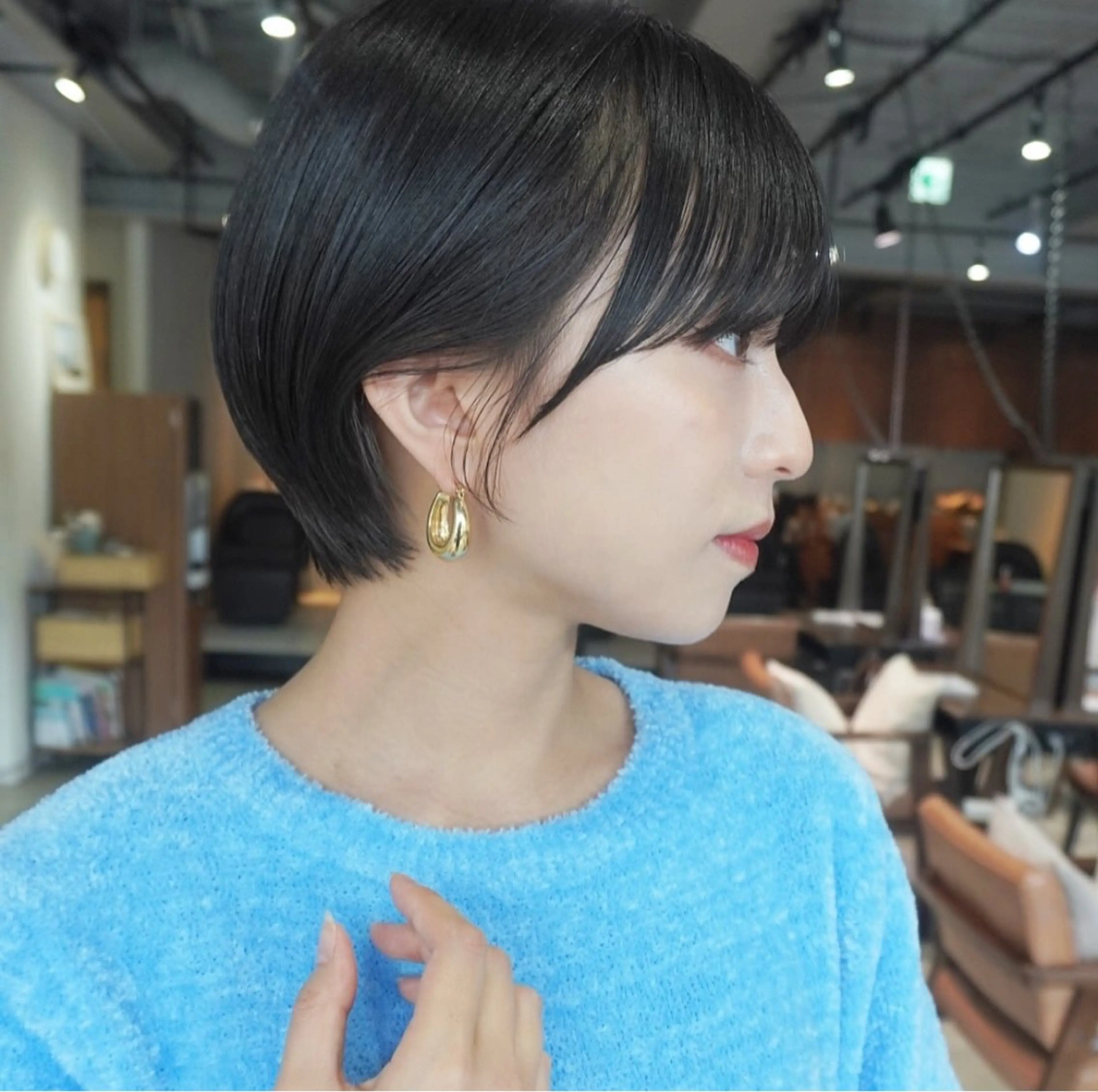 ショート 似合わせカット ショートヘア トリートメント ミディアムヘア Chifumiのヘアスタイル