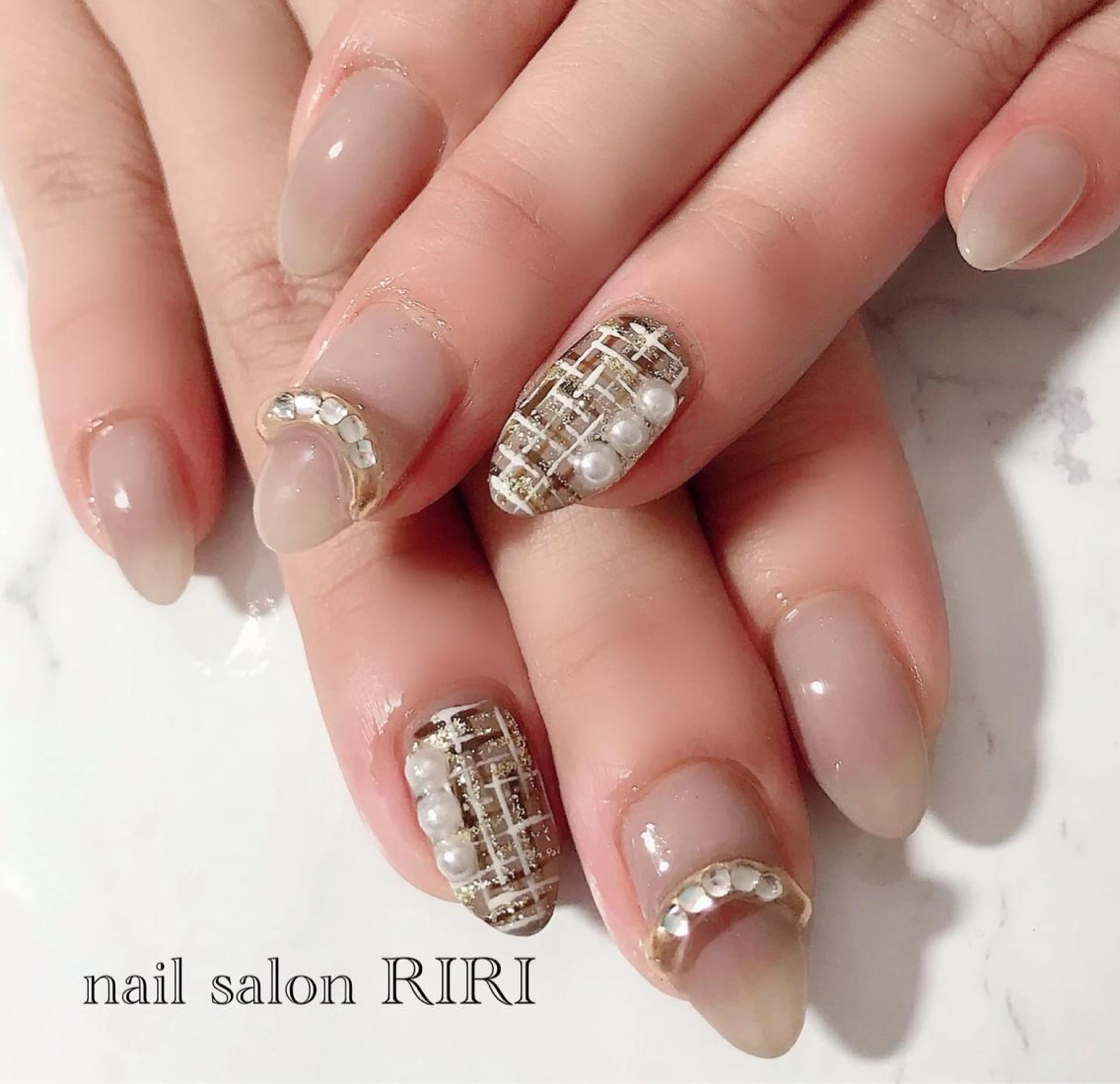 ネイル ツイードネイル private  nail  salon RIRI所属・RIRI リリのネイルデザイン