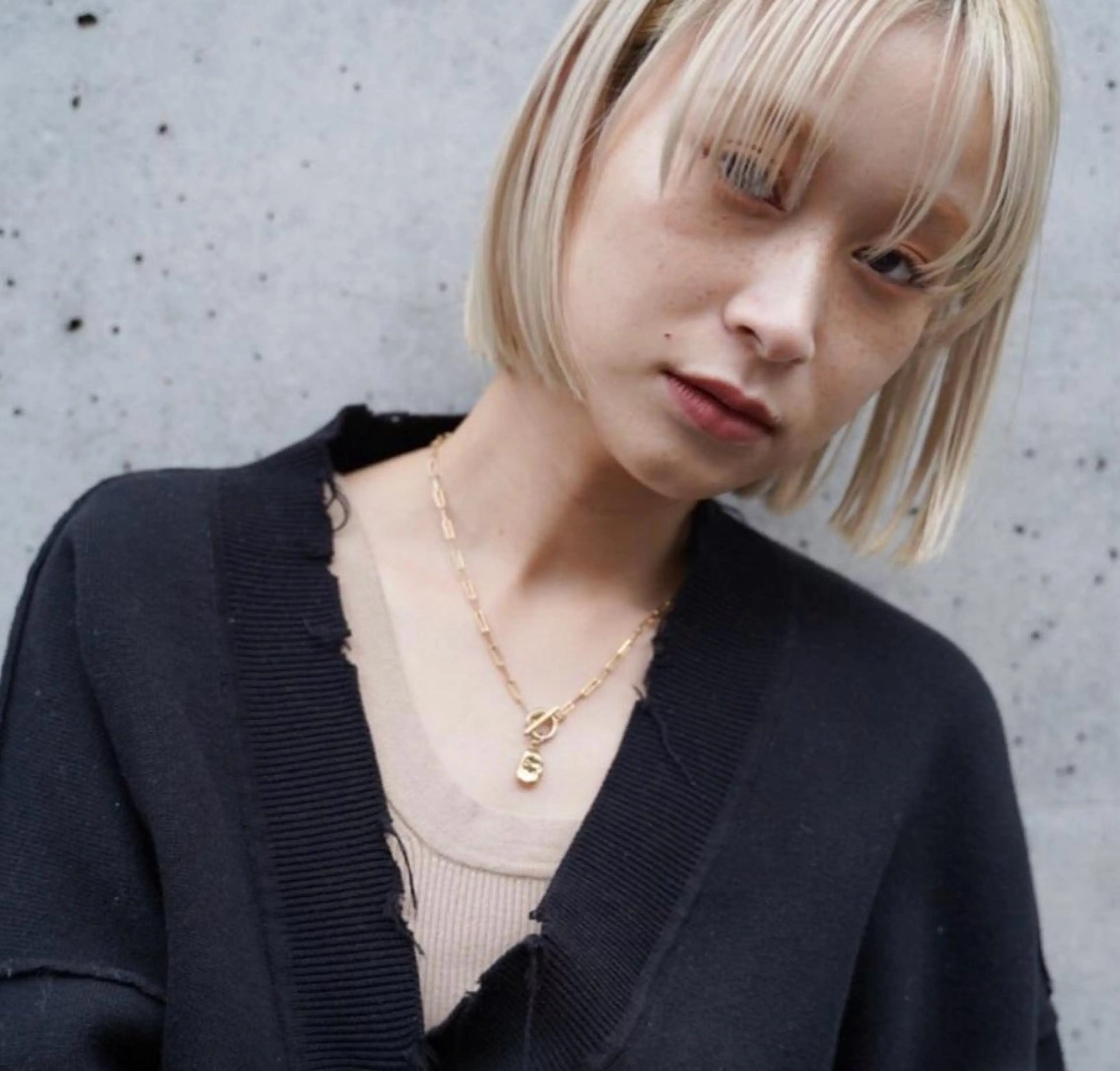 ショート 最新ケアカラー 髪質改善YUTOのヘアスタイル