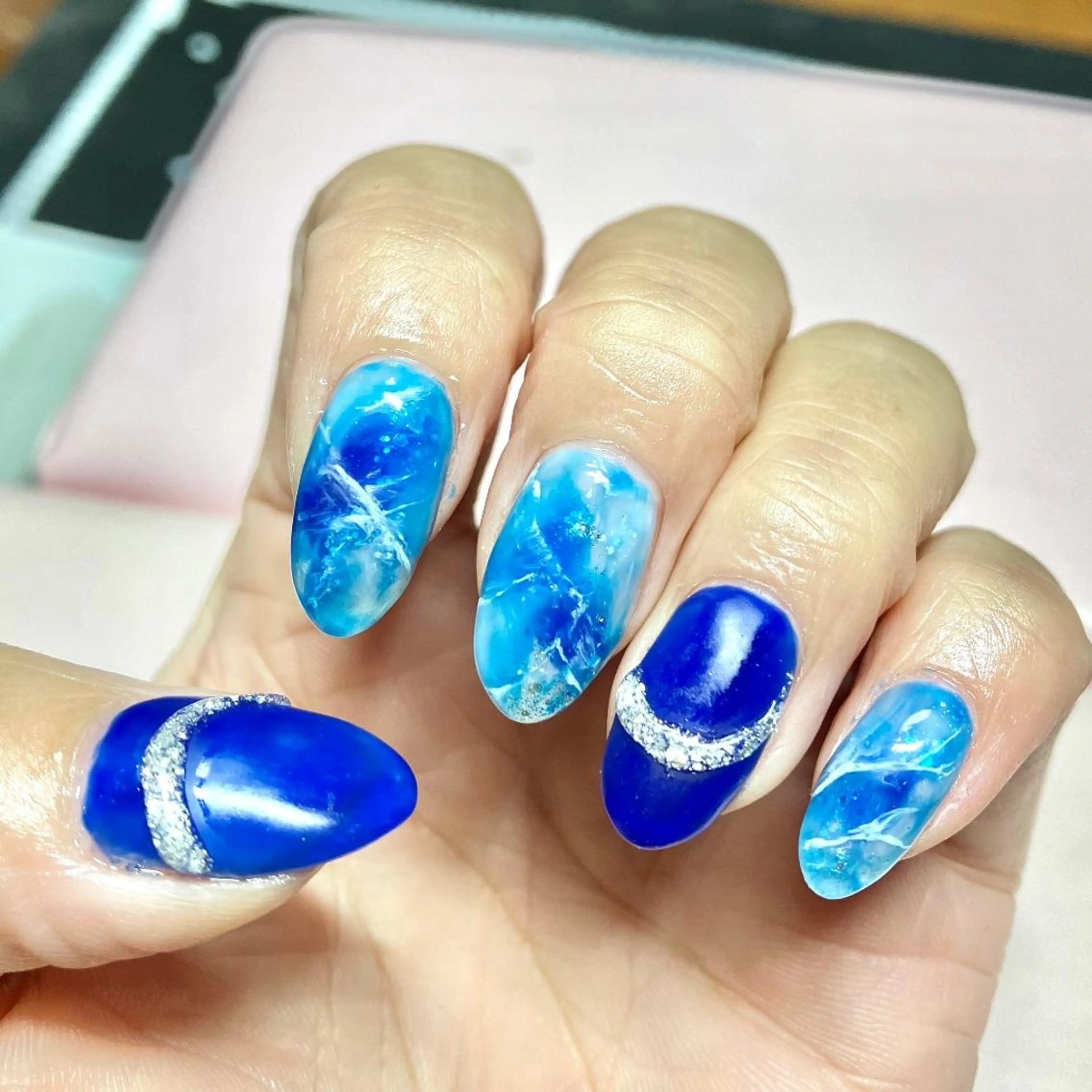 ネイル マットネイル ハンドネイル candy nail所属・早川 理沙のネイルデザイン