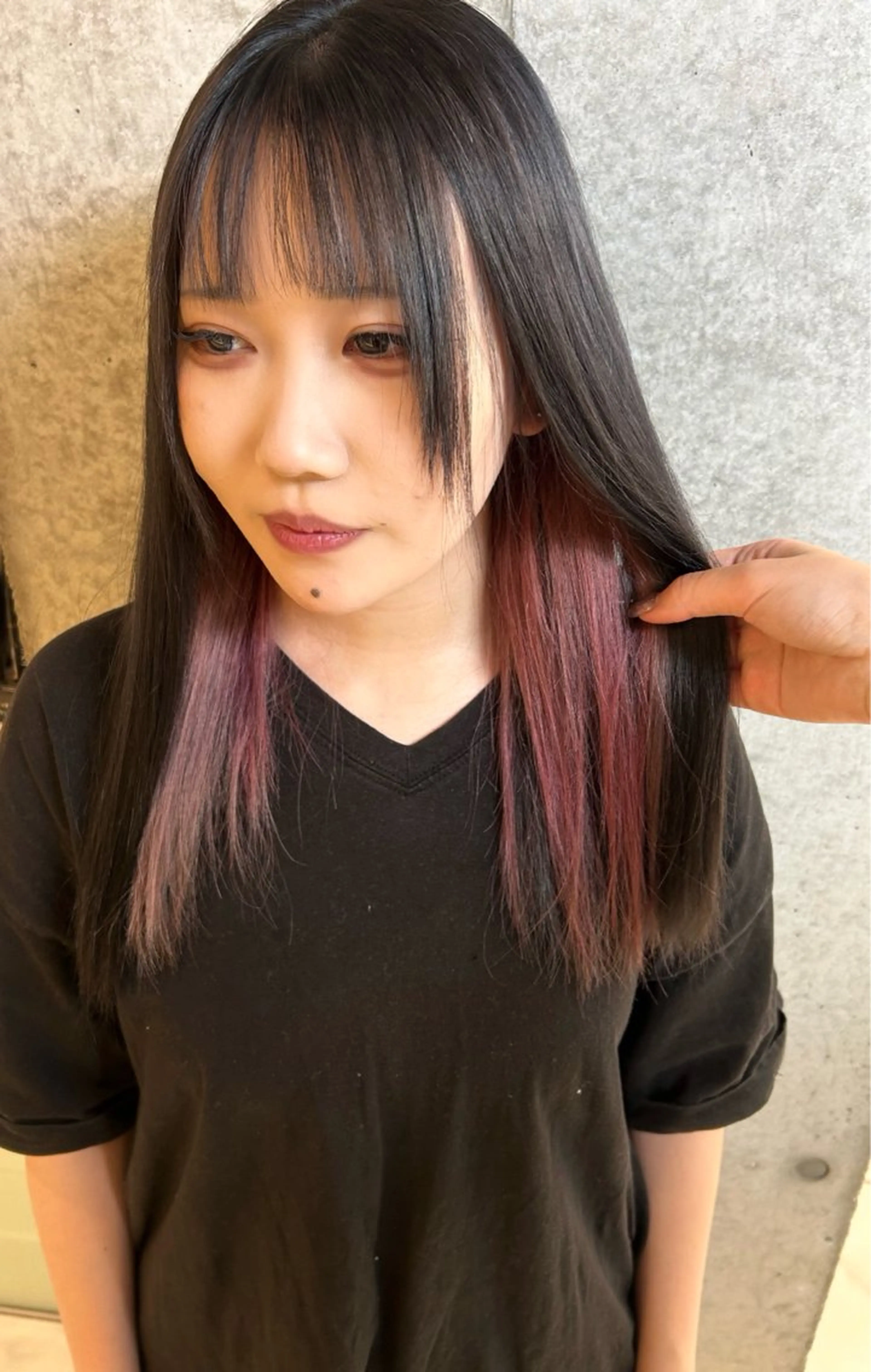 ロング カット ヘアカラー ️💜akari💜 ハイトーン/レイヤーのヘアスタイル