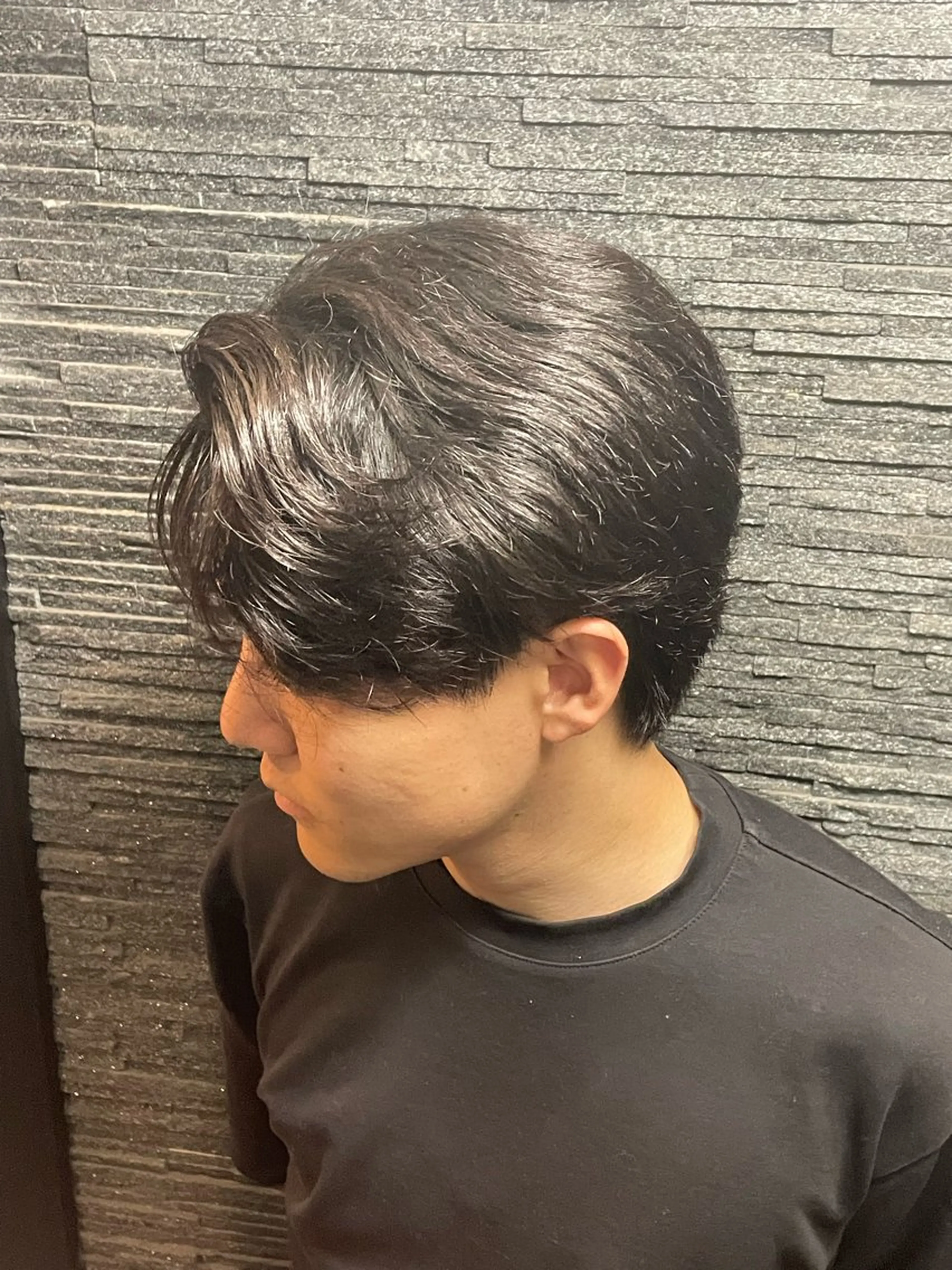 セミロング メンズ ヒロ銀座ヘアーサロン所属・西脇 杏奈のヘアスタイル