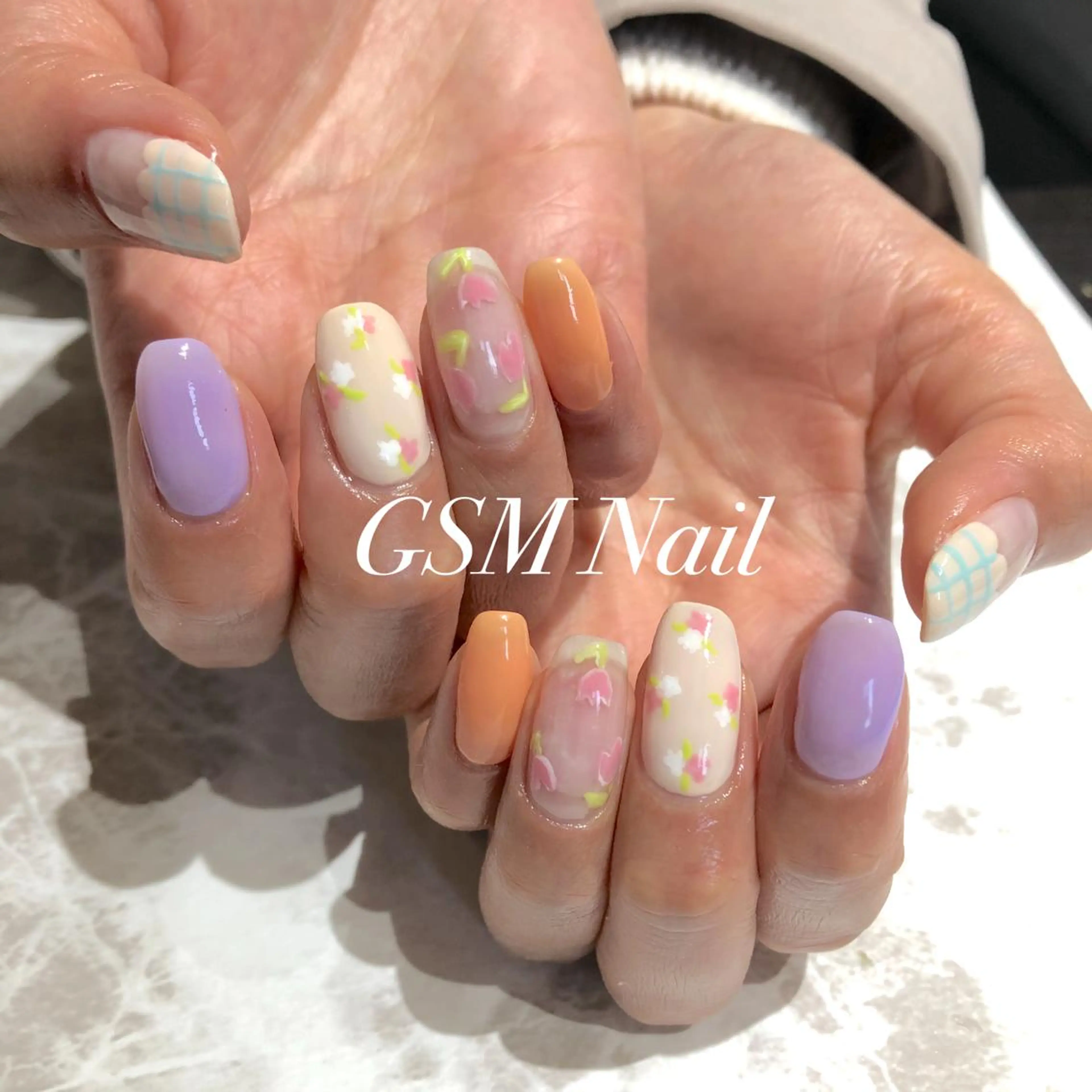 ネイル ハンドネイル nail salon GSMのネイルデザイン