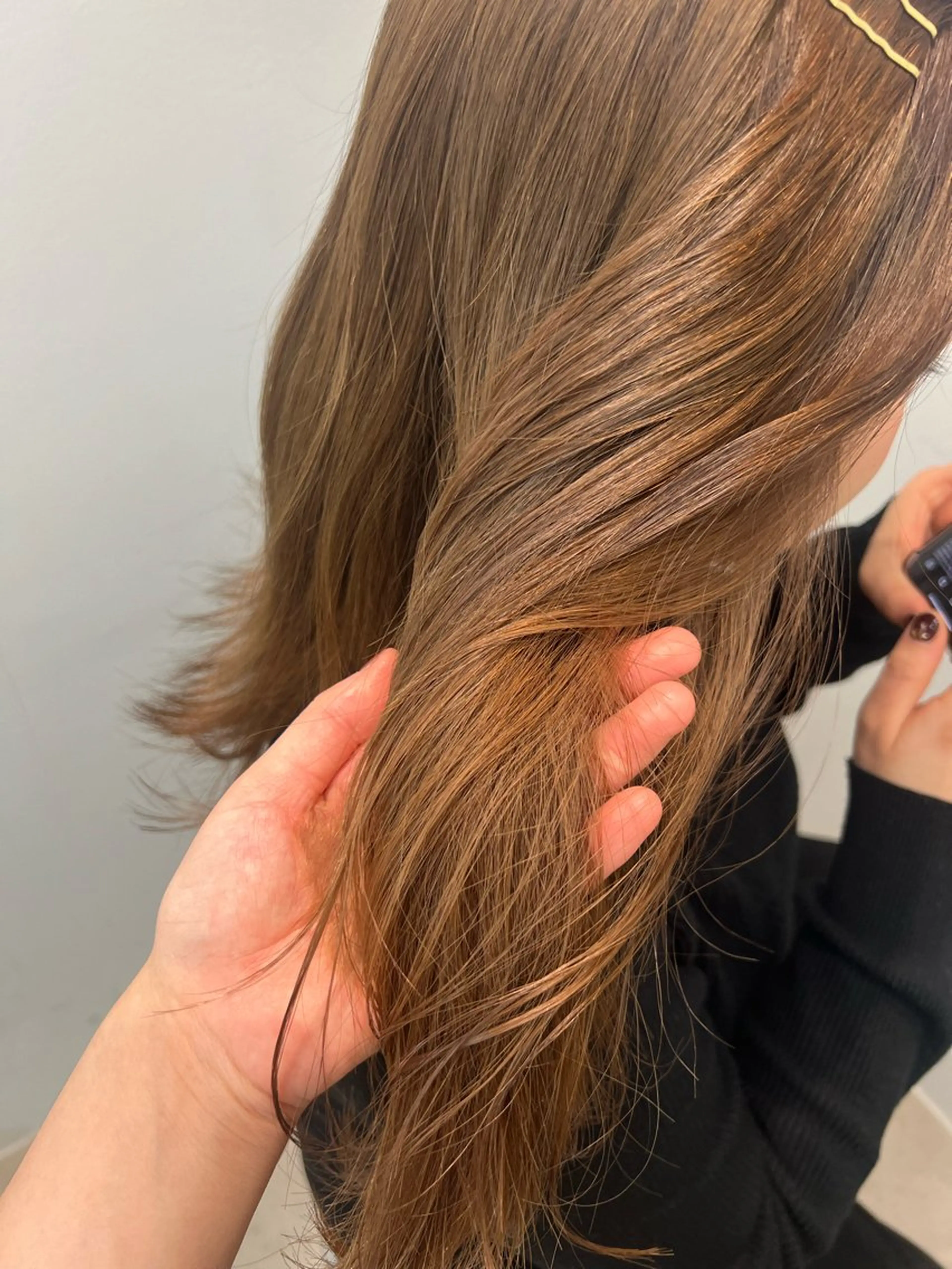 カラー カット ヘアカラー トリートメント 表参道/kozue/ 艶髪/髪質改善のヘアスタイル