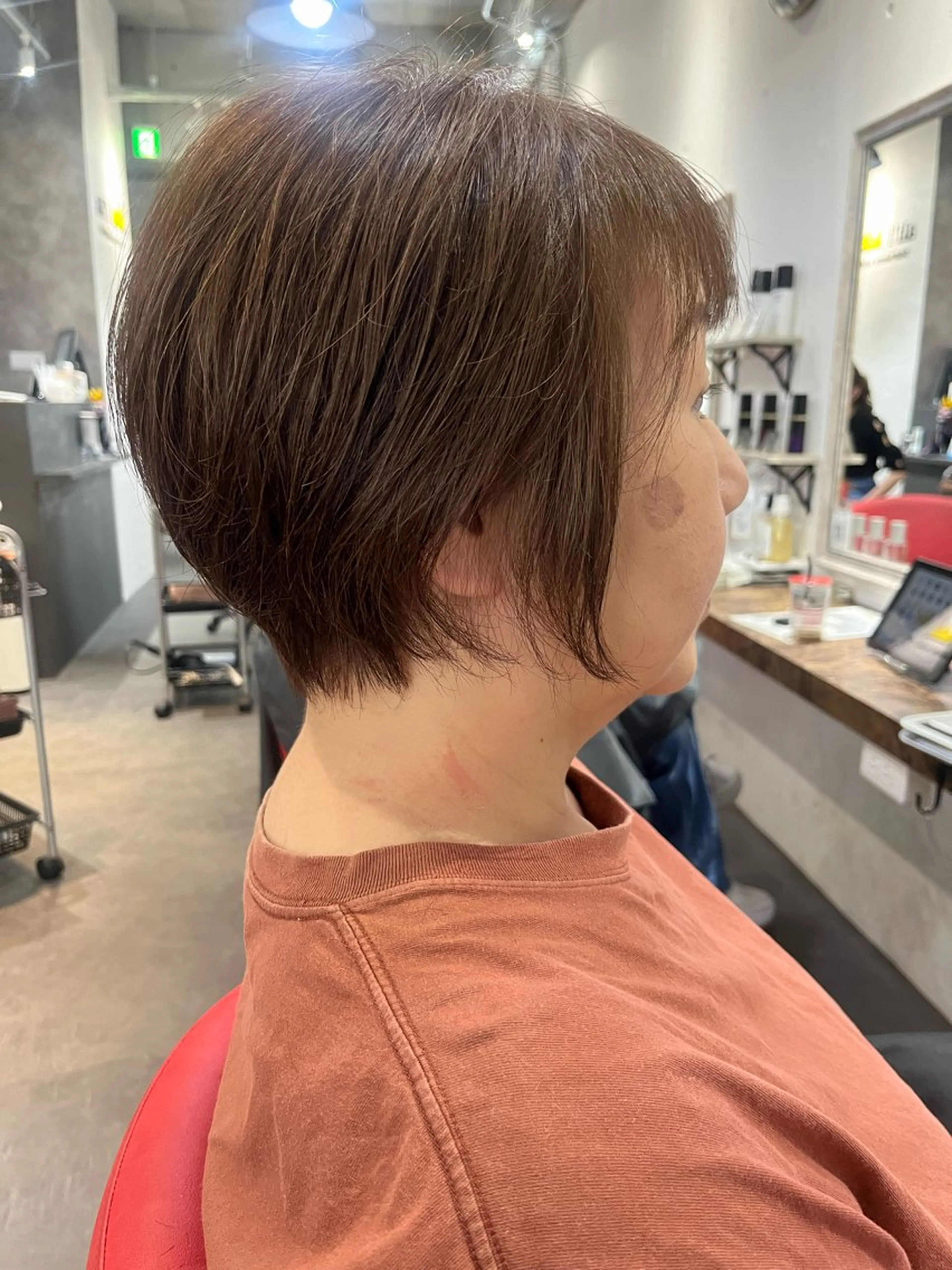 ショート カット 駅チカ【ali'i】 アリイ花崎友美☘のヘアスタイル