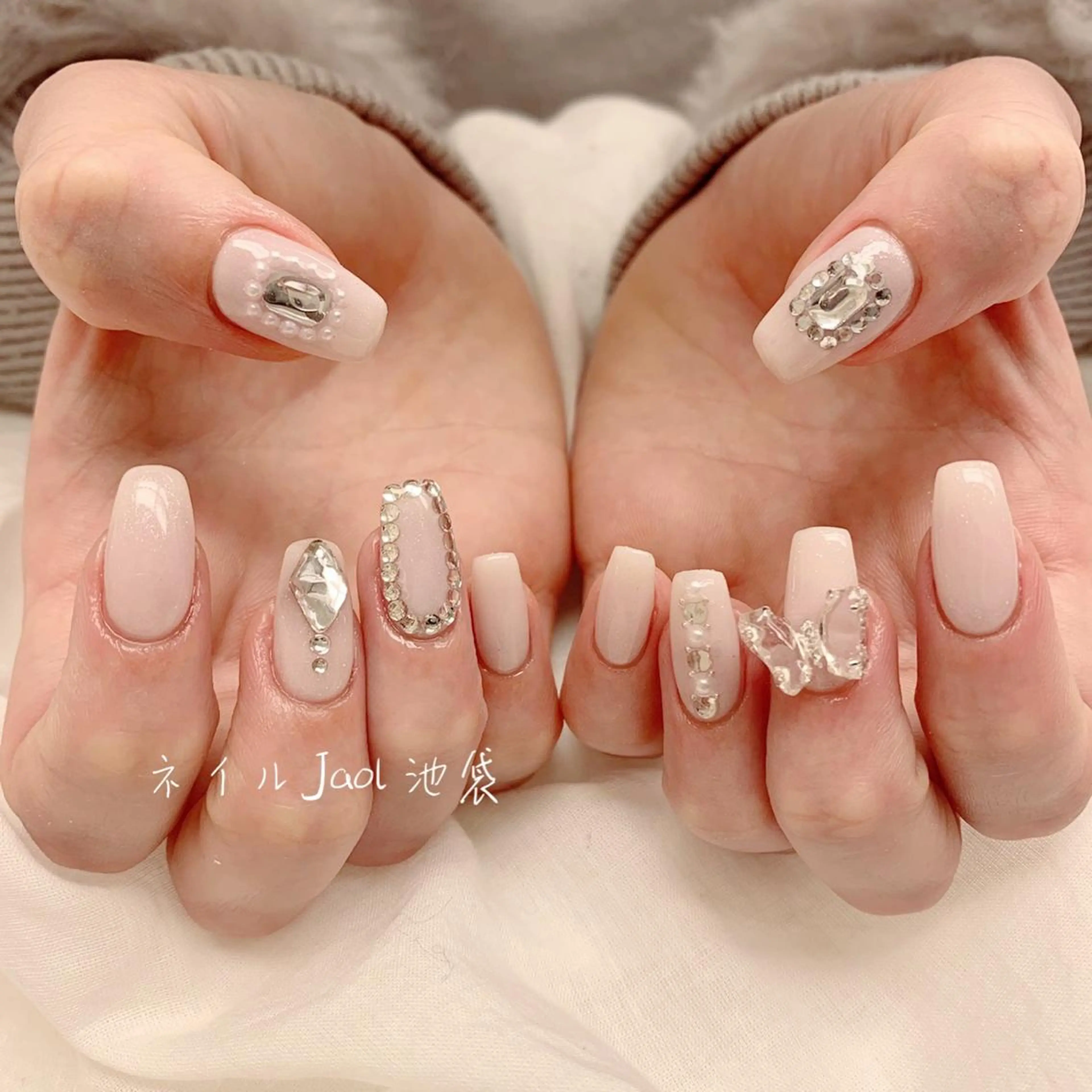 セミロング nail jaol池袋店所属・ネイルJaol 池袋のネイルデザイン