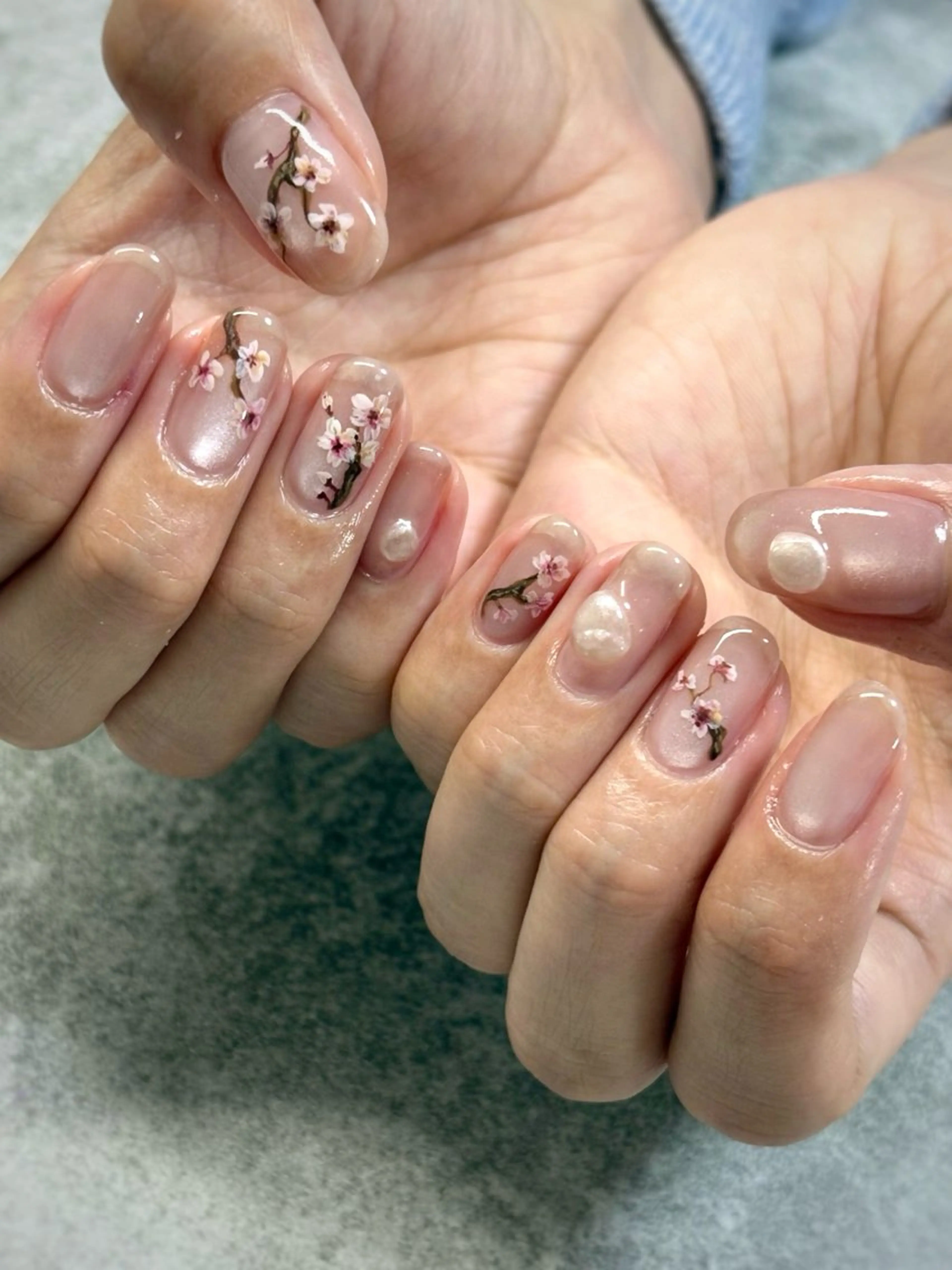 ネイル ハンドネイル FIORITURA Maikoのネイルデザイン