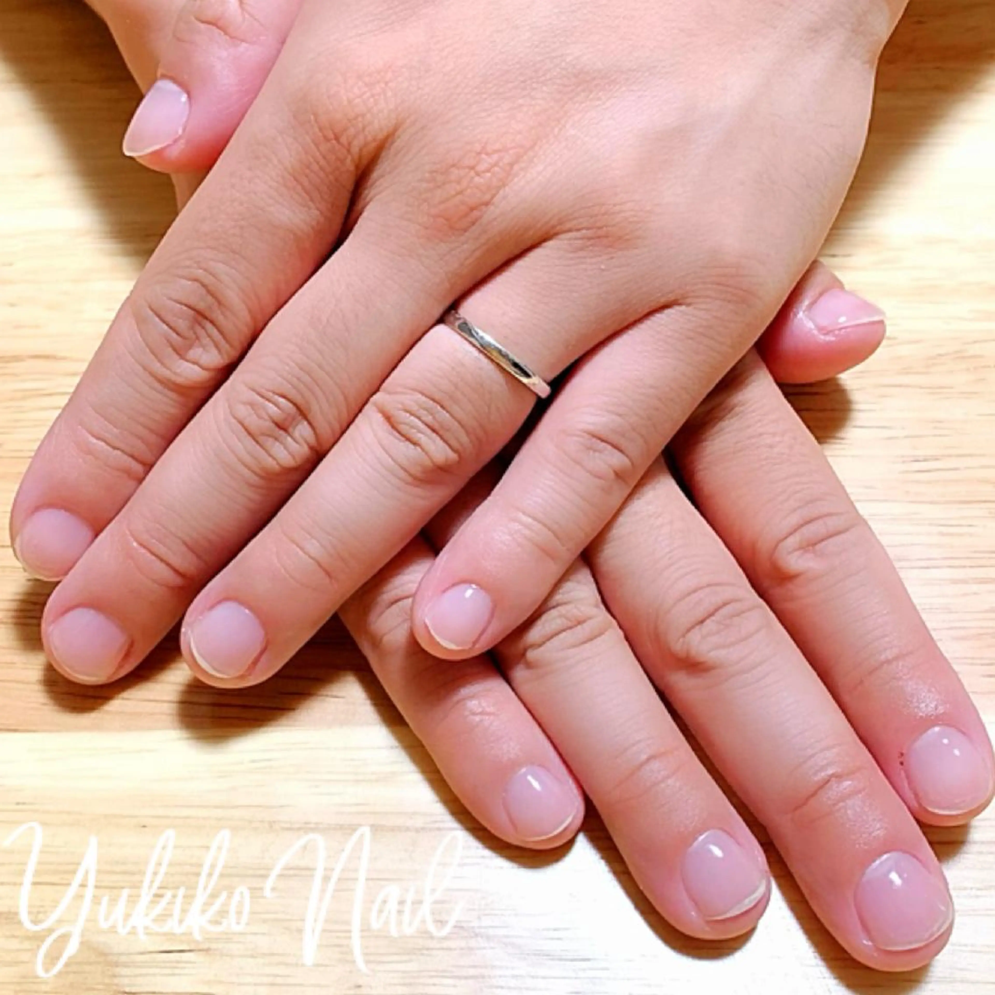 ネイル クリアネイル メンズネイル ユキコ ネイルのネイルデザイン