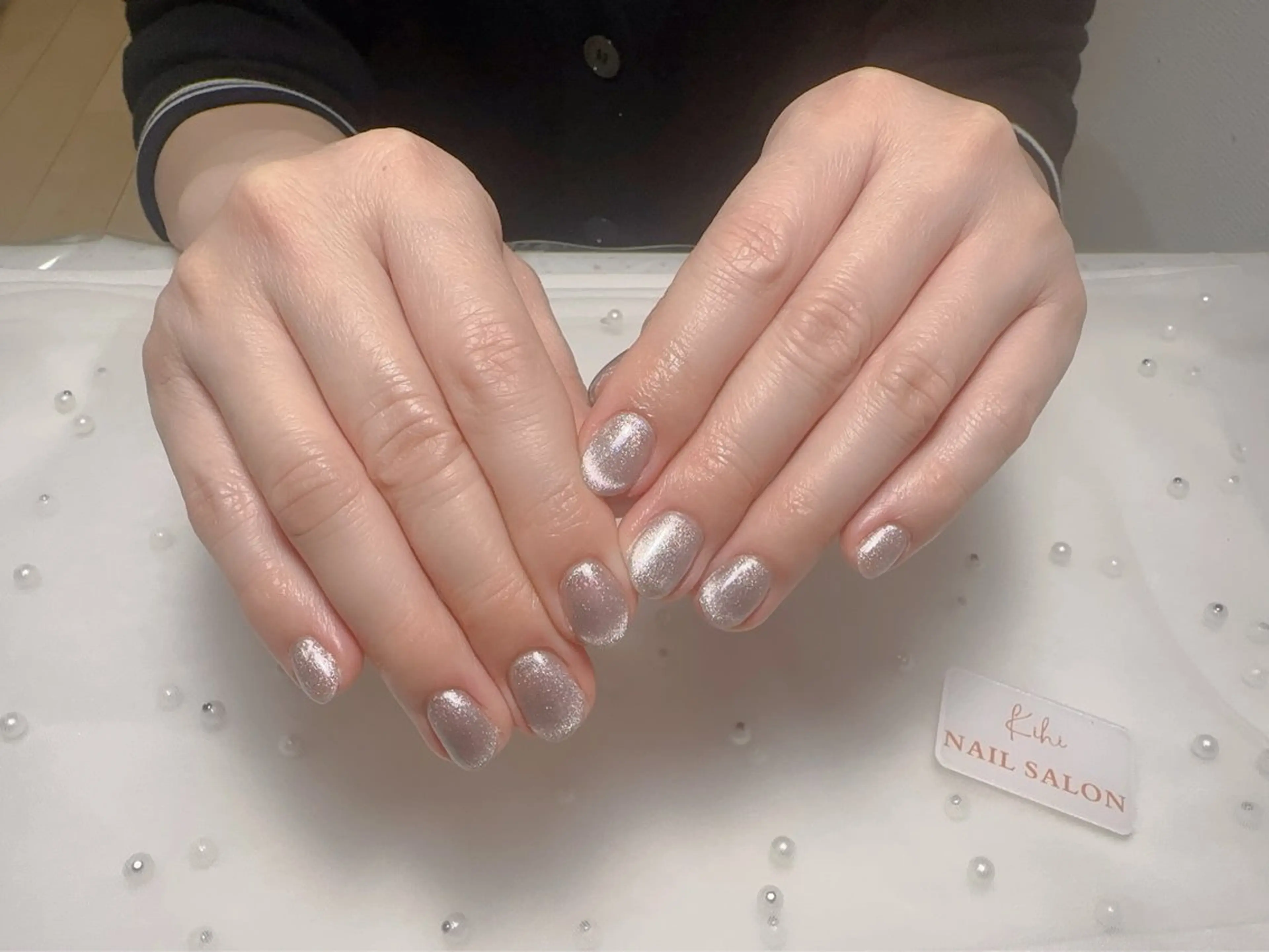 ネイル アートネイル フレンチネイル ジェルネイル グラデーション 韓国ネイル 村中 ハナのネイルデザイン