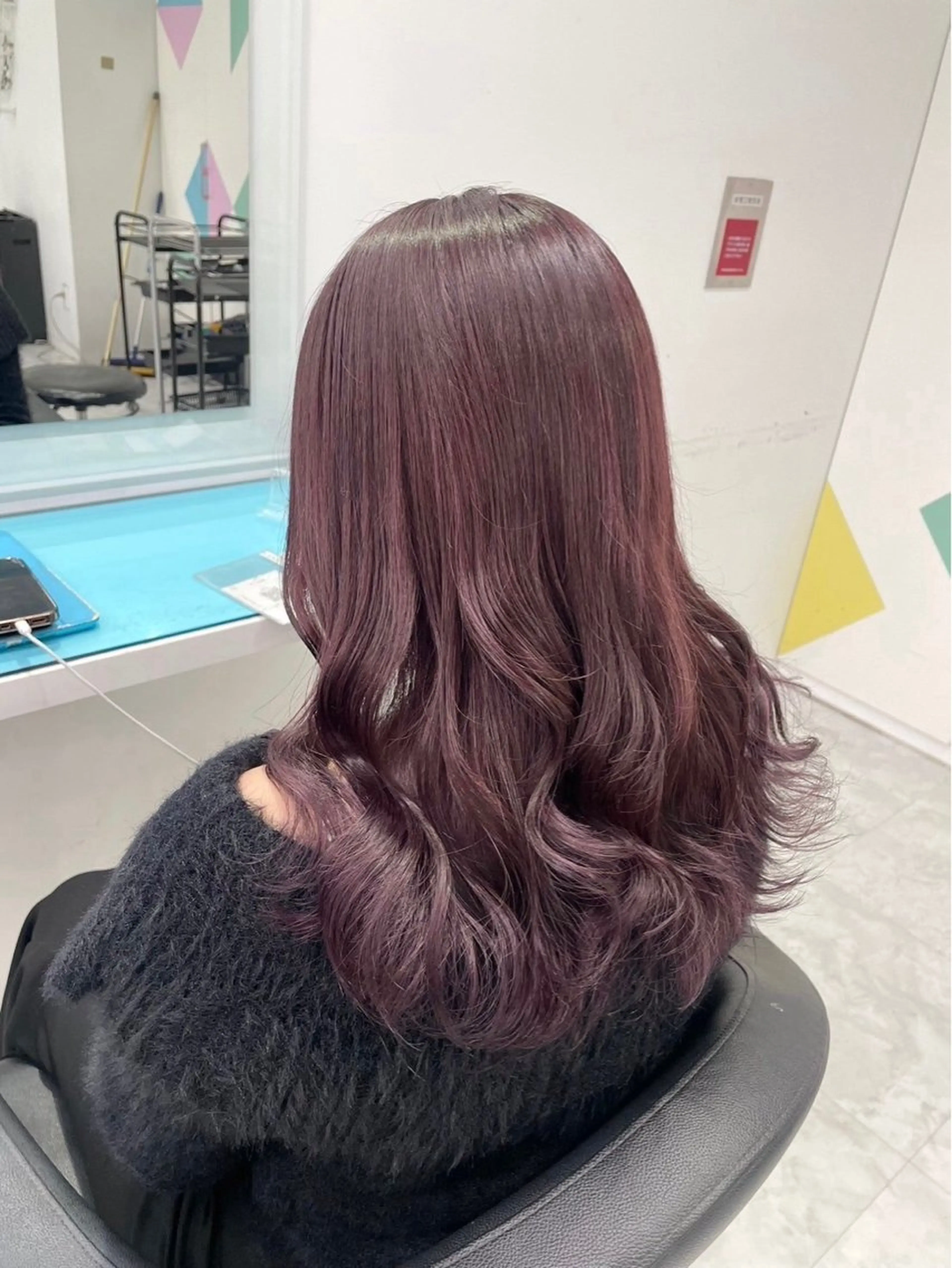 カラー girlな暖色ヘア 🪽🫧ハルナ🎀のヘアスタイル