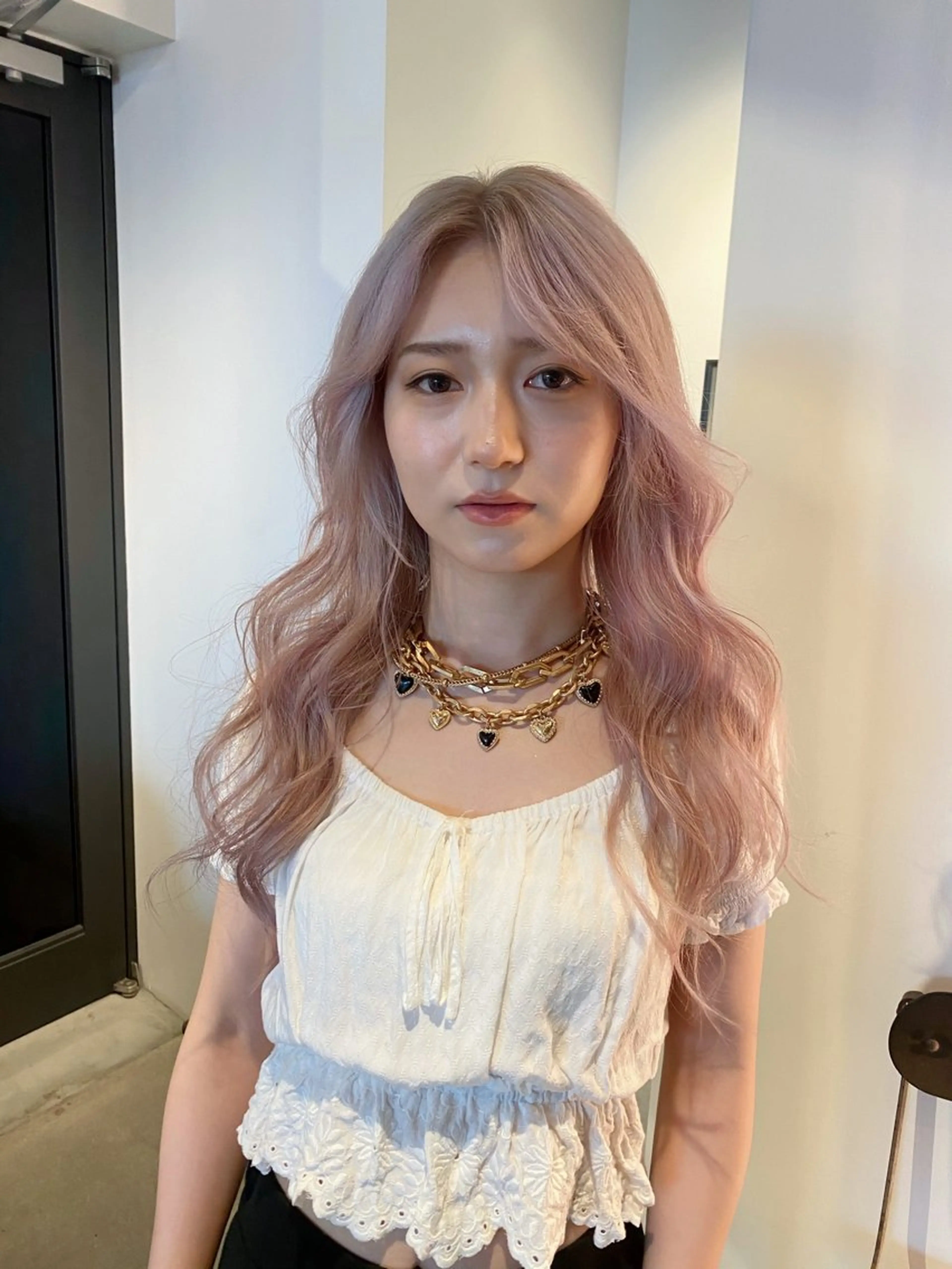 ロング カラー 只野 真衣のヘアスタイル