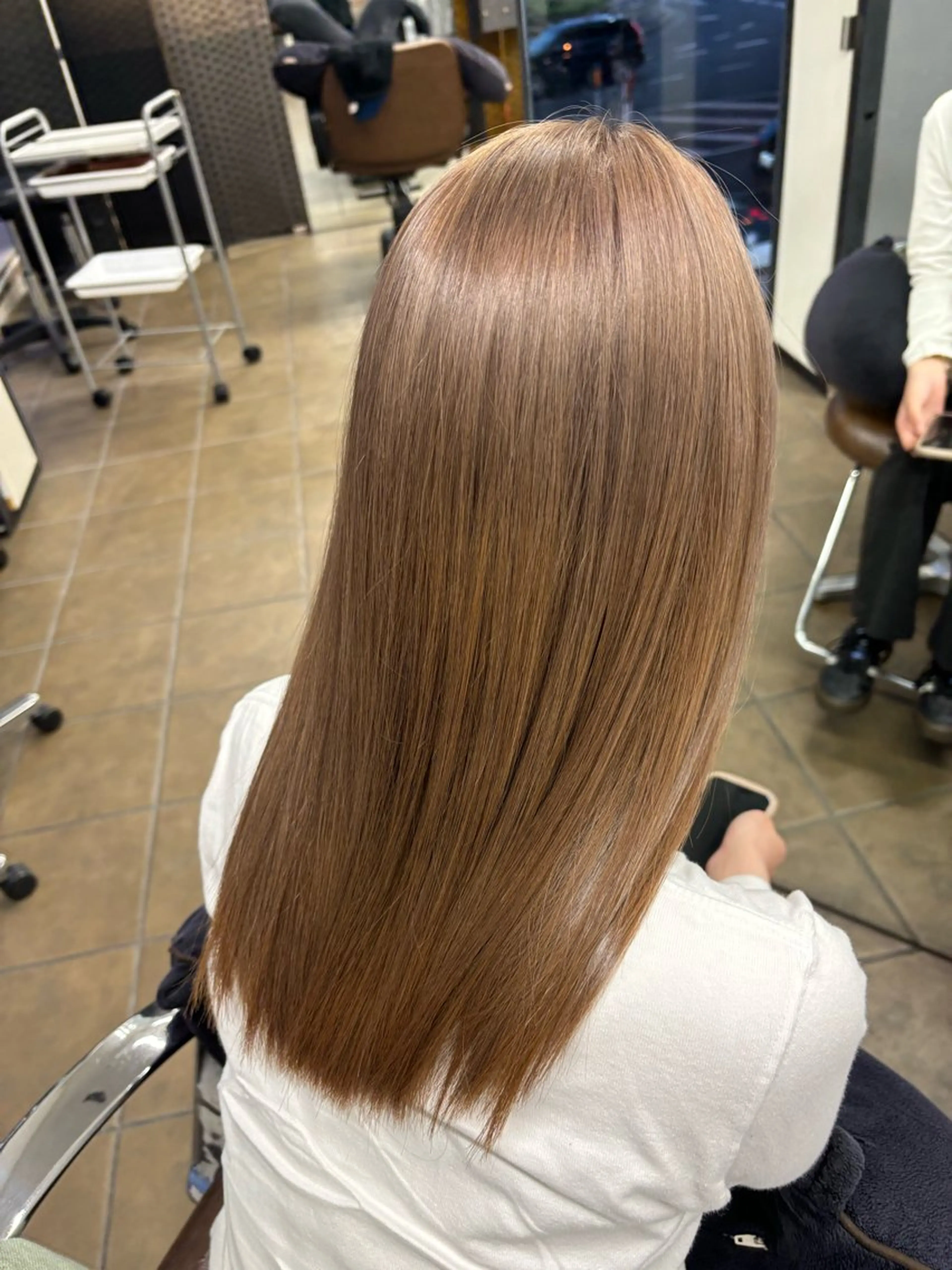 カラー ヘアカラー トリートメント みやもと みくのヘアスタイル