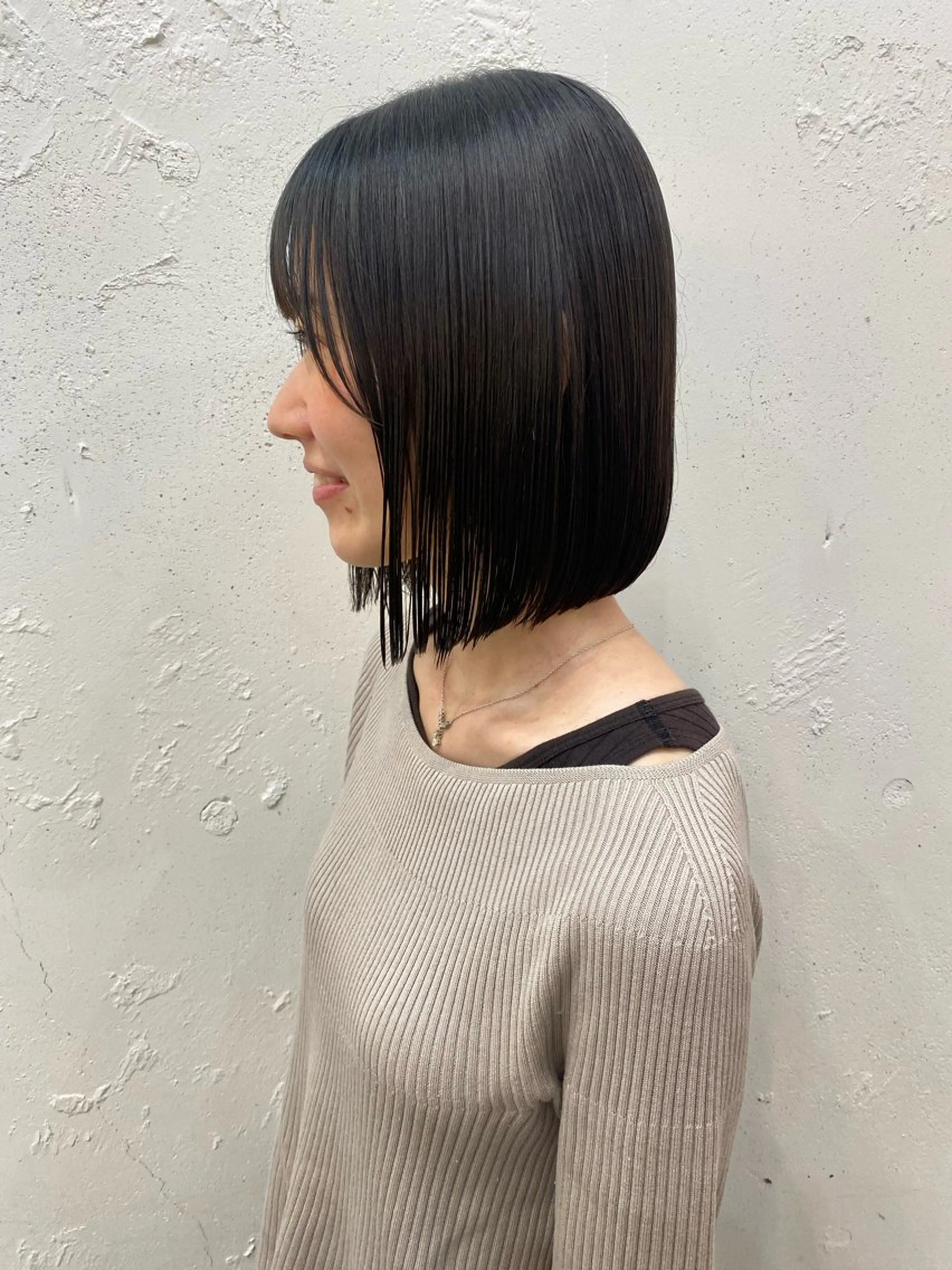 ミディアム ボブ ROMMY.所属・ナギサ/本厚木/ ボブ/ミディアム🤍のヘアスタイル