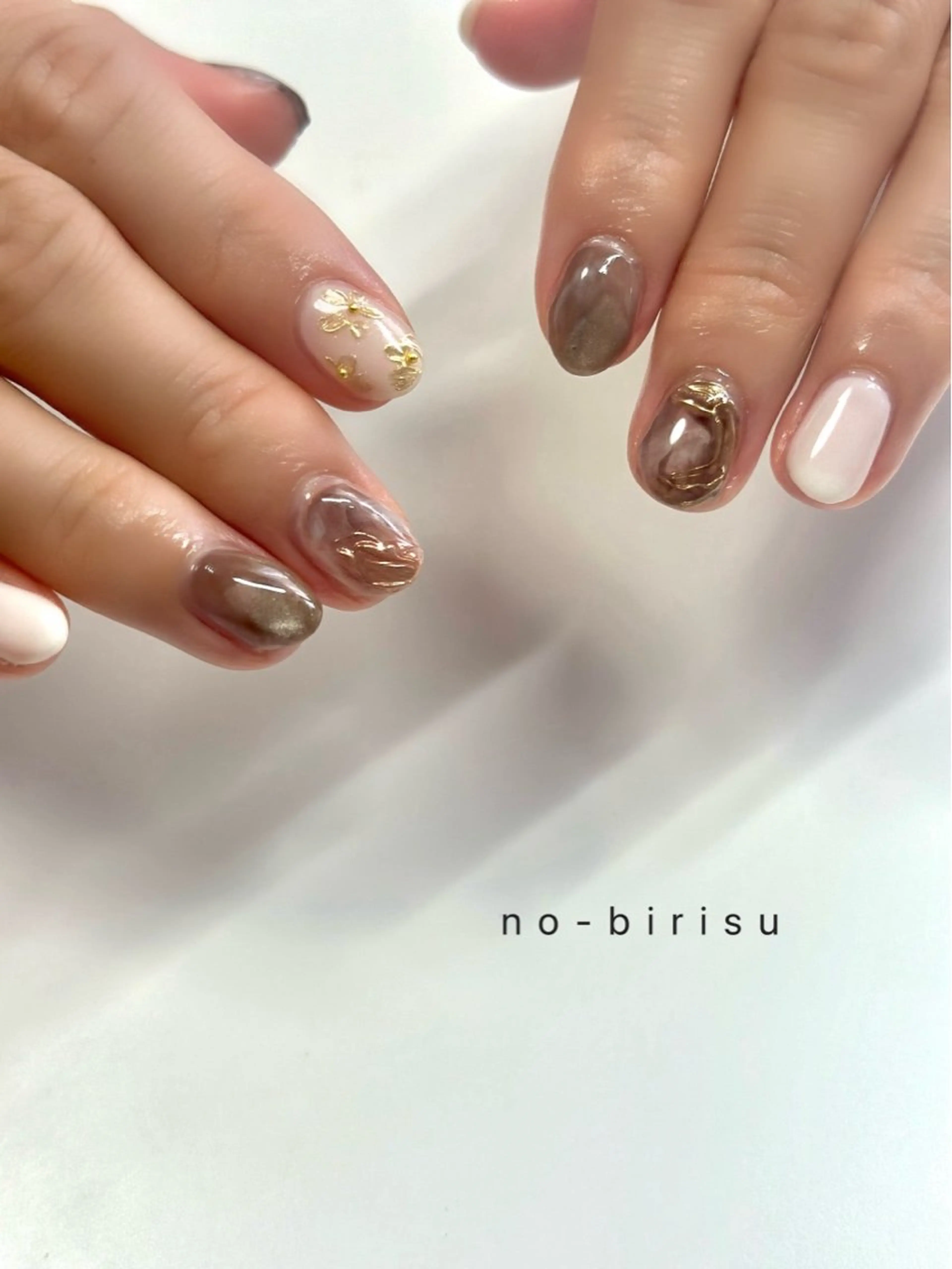 ネイル ハンドネイル no-birisu nailのネイルデザイン