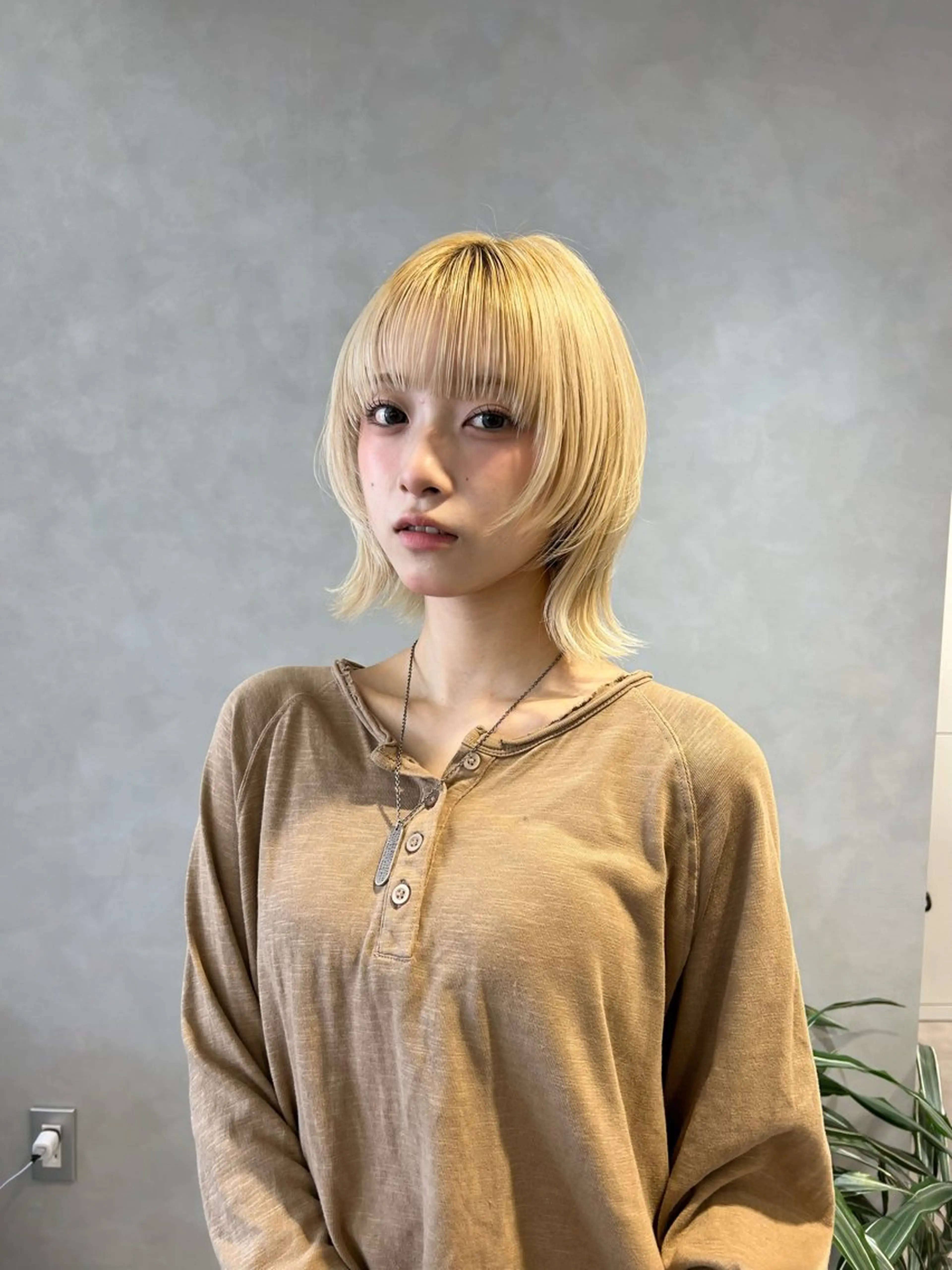 ミディアム カラー Hatsune 🐯レイヤーカットのヘアスタイル