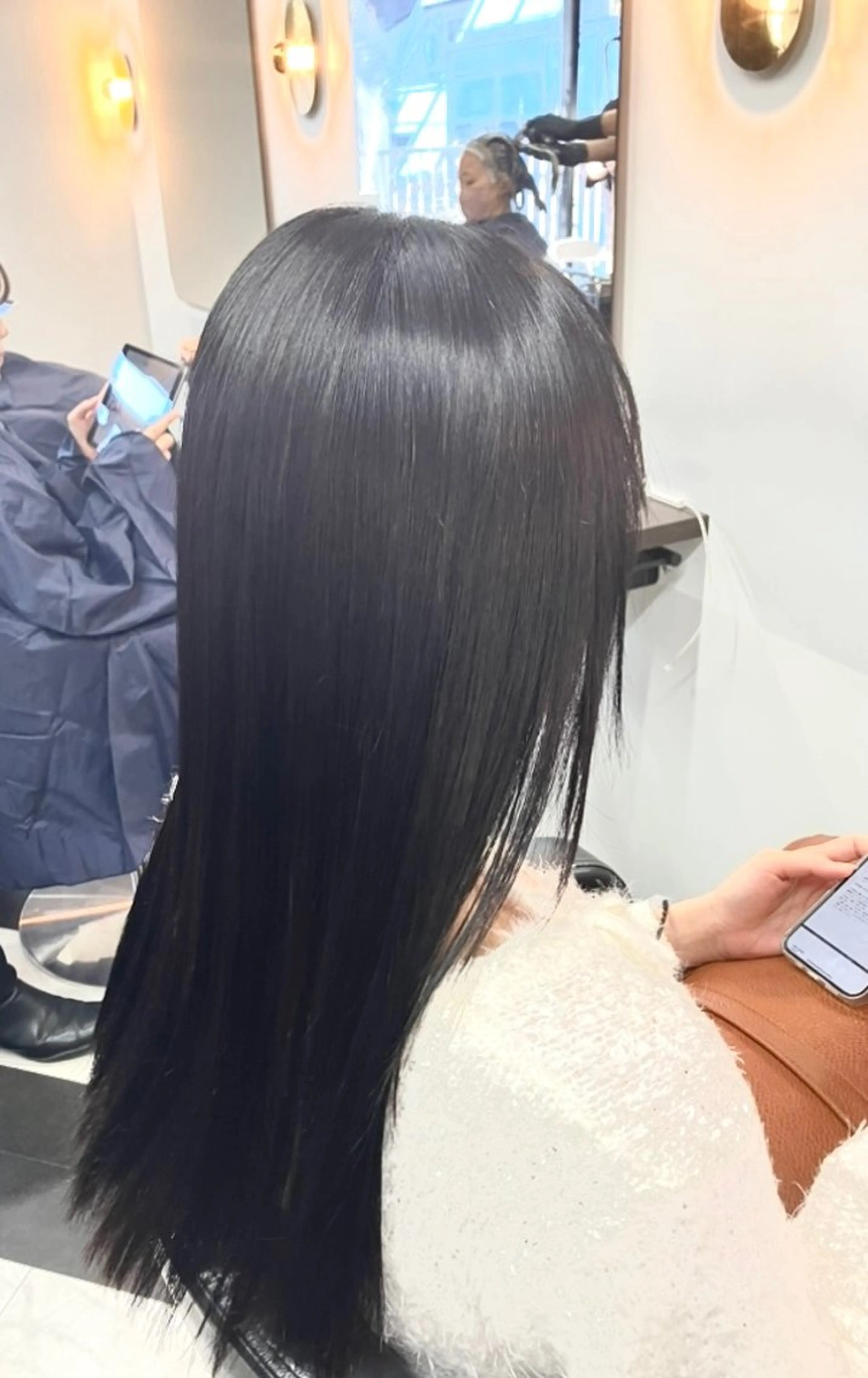 ロング ウルフ・ハイレイヤー 🌟ナカノ・ユウヤのヘアスタイル